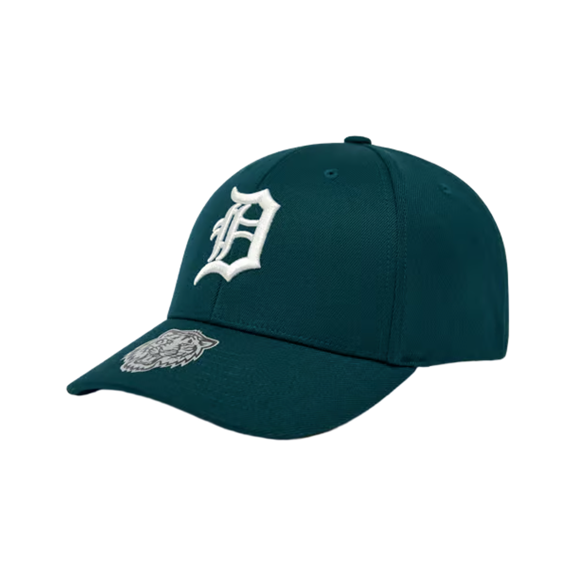 MLB 시그니처 컬시브 스트럭쳐 볼캡 디트로이트 타이거즈 다크 그린(MLB Signature Cursive Structured Ball Cap Detroit Tigers Dark Green)