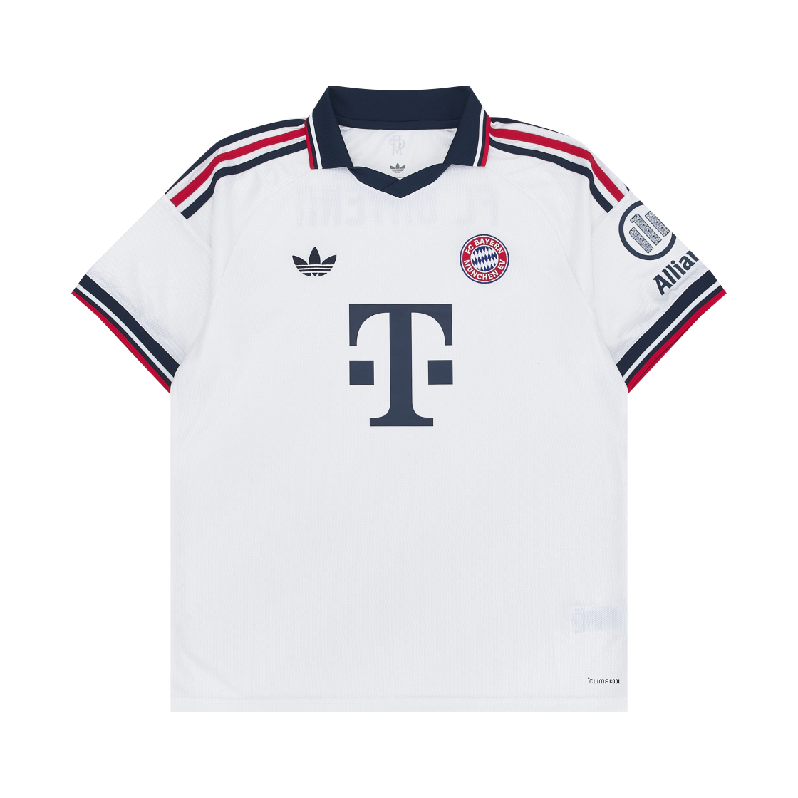 아디다스 FC 바이에른 뮌헨 2026/27 어웨이 저지 화이트 - KR 사이즈 (논 마킹 버전)(Adidas FC Bayern Munchen 2026/27 Away Jersey White - KR Sizing (Non Marking Ver.)) - 1