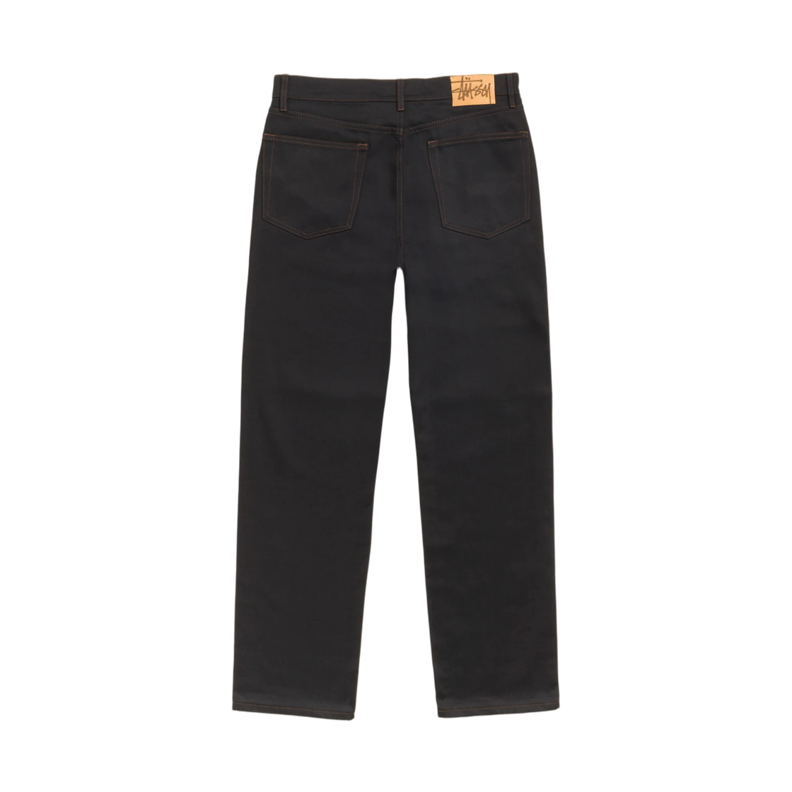 스투시 슬림 진 데님 로우 블랙 콘트라스트 스티치(Stussy Slim Jean Denim Raw Black Contrast Stitch) - 2