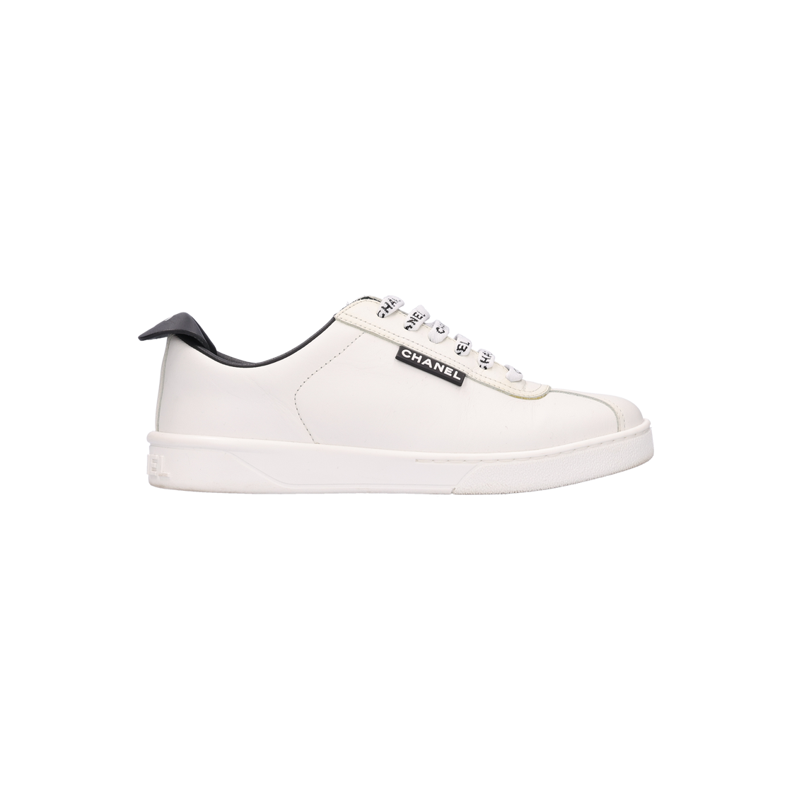 ITJ5OD9RJ5DA Chanel G34085 Calfskin White Sneakers