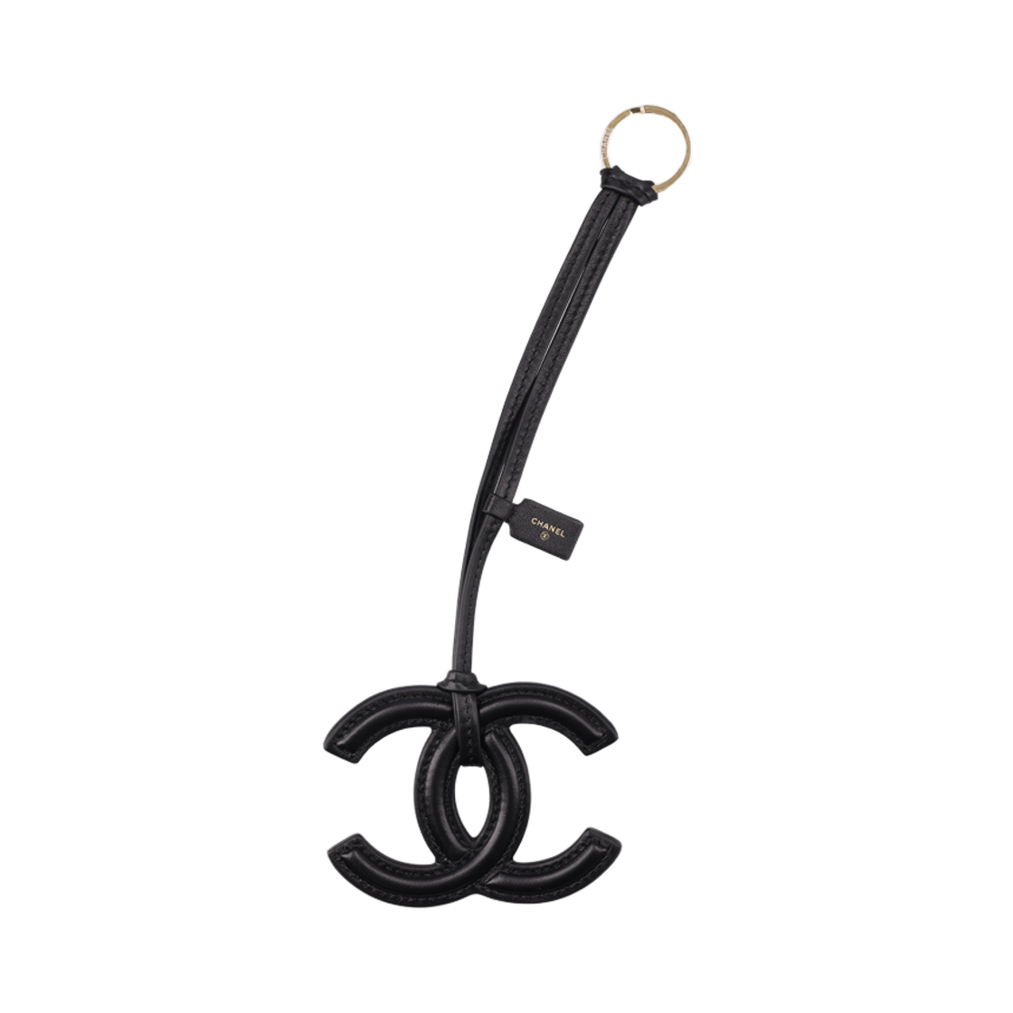 AP5248-B23855-94305 Chanel Mini Bag Charm Lambskin & Gold Black