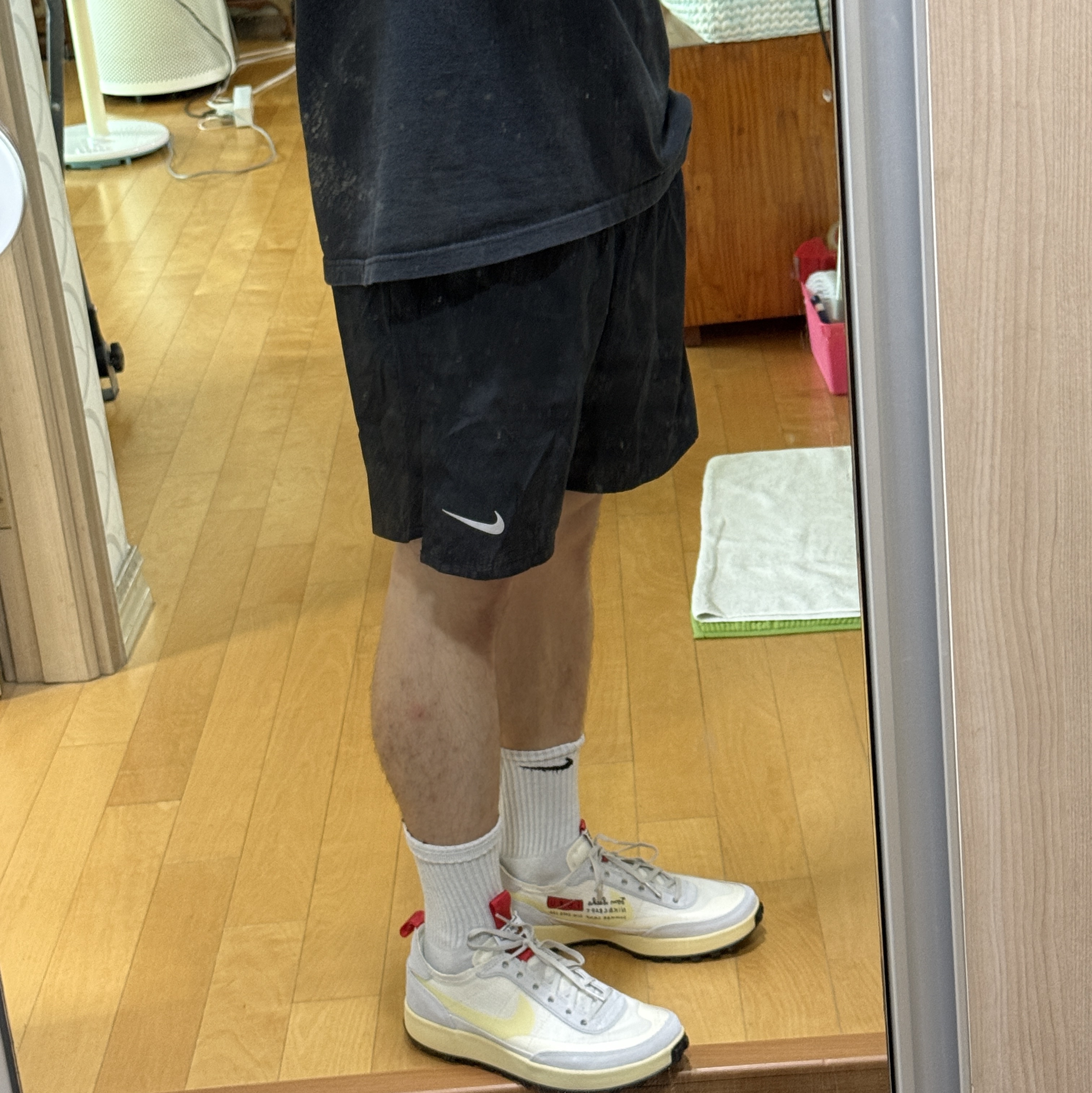 Nike x Tom Sachs General Purpose Shoe Grey Yellow 착용 스타일