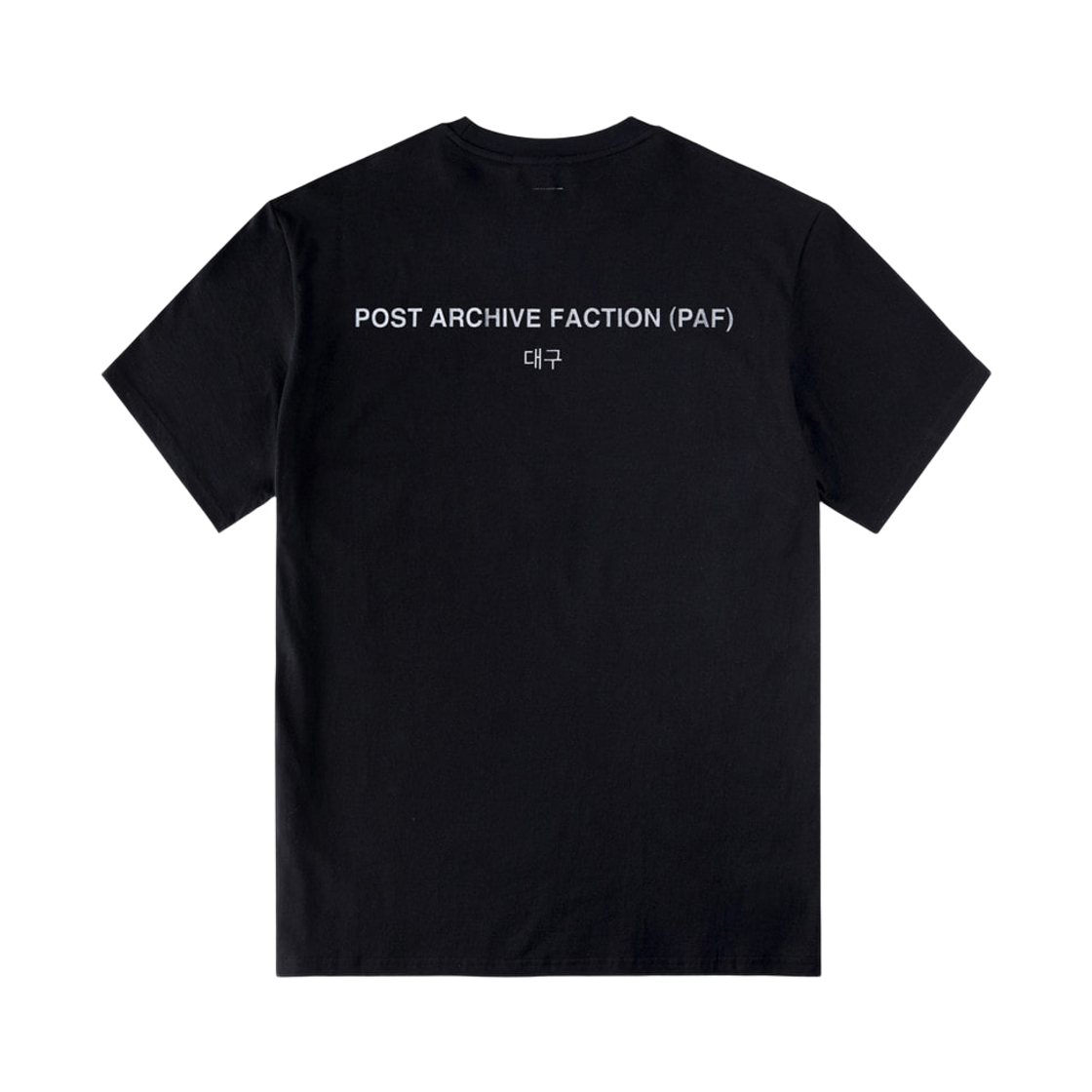포스트 아카이브 팩션 (파프) x 바스카 스토어 수베니어 티셔츠 블랙(Post Archive Faction (PAF) x Vaska Store Souvenir T-Shirt Black) - 2