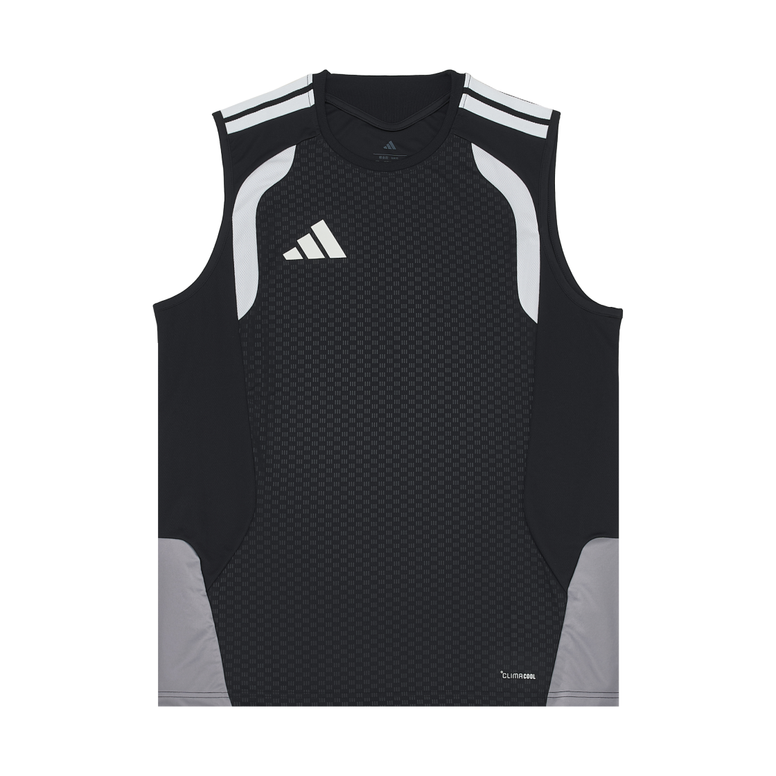 아디다스 티로 26 컴피티션 슬리브리스 저지 블랙 라이트 오닉스 - KR 사이즈(Adidas Tiro 26 Competition Sleeveless Jersey Black Light Onix - KR Sizing) - 1