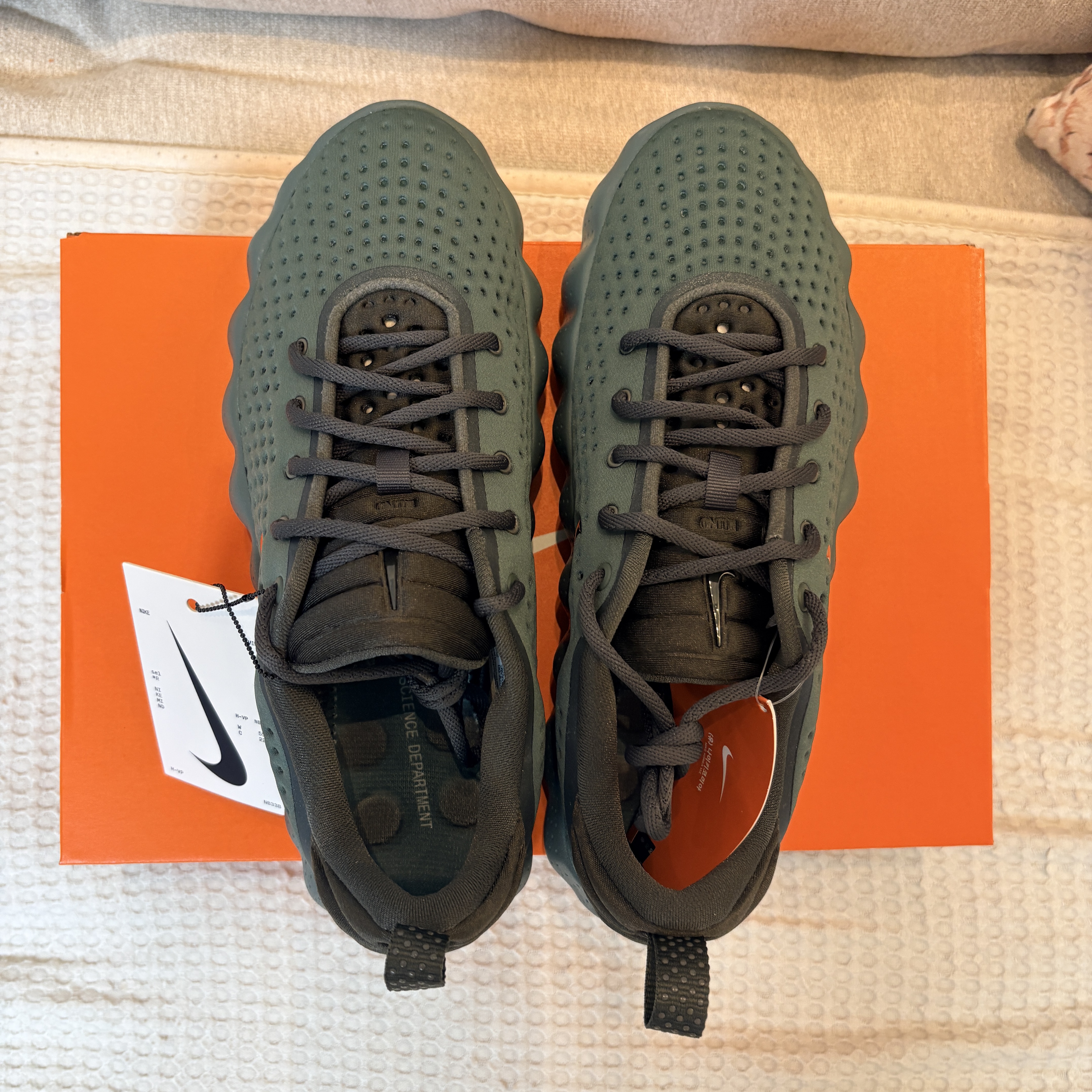 Nike Mind 002 Camo Green Phantom 착용 스타일 - 6