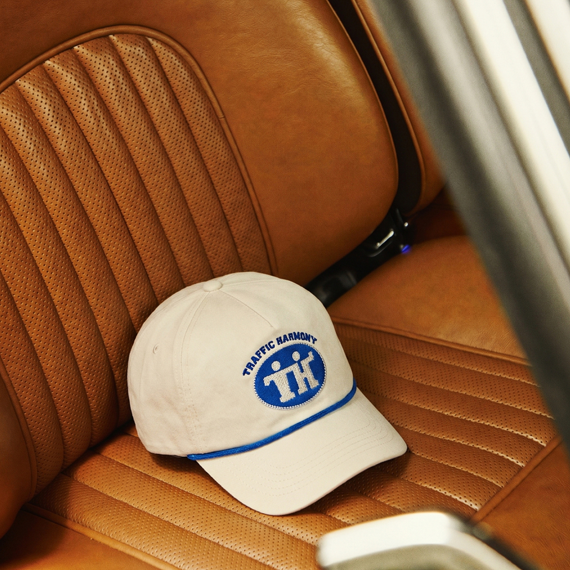 트래픽하모니 TH 사인 로고 로프 딥핏 볼캡 아이보리(Traffic Harmony TH Sign Logo Rope Deep Fit Ball Cap Ivory) - 5