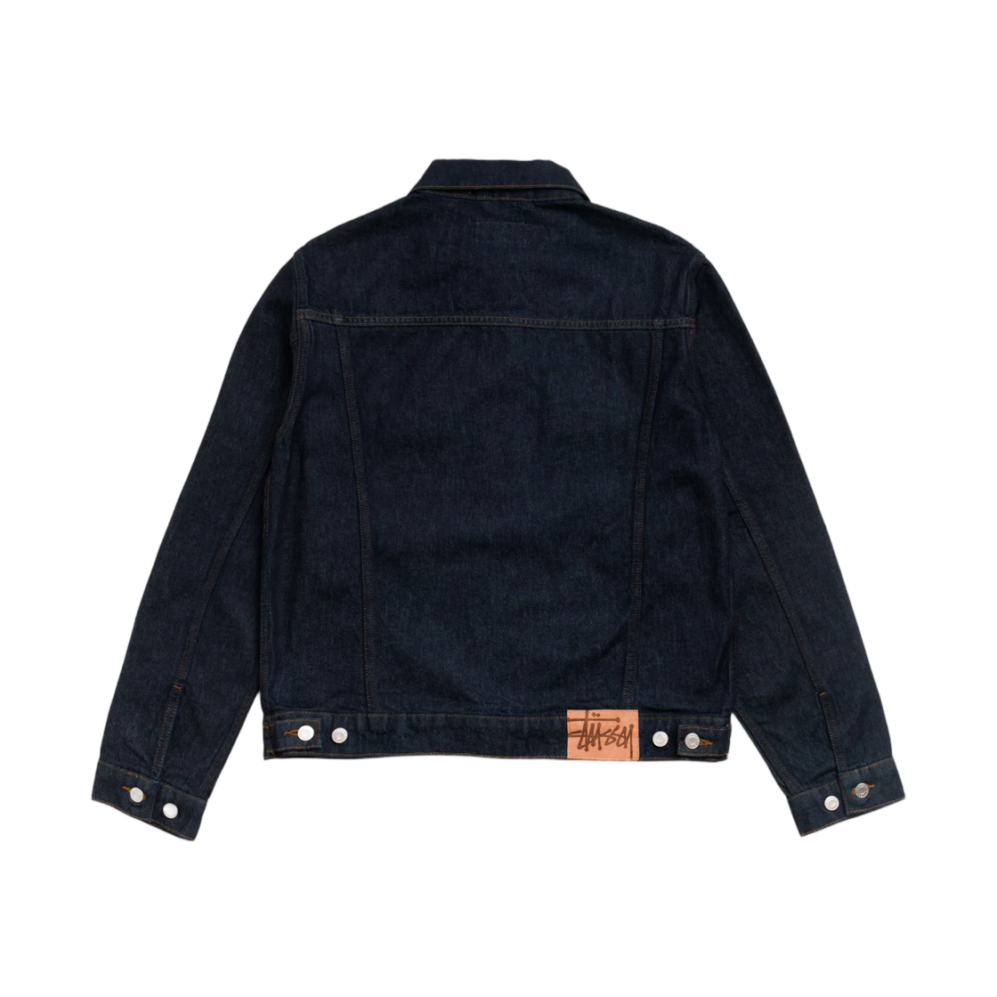 스투시 데님 트러커 자켓 린스드 인디고(Stussy Denim Trucker Jacket Rinsed Indigo) - 2