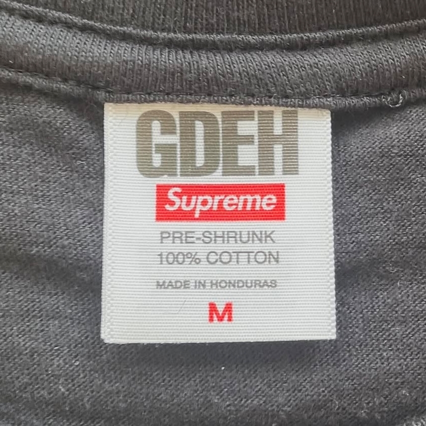 Supreme x GOODENOUGH Device T-Shirt Black - 25SS 착용 스타일 - 2