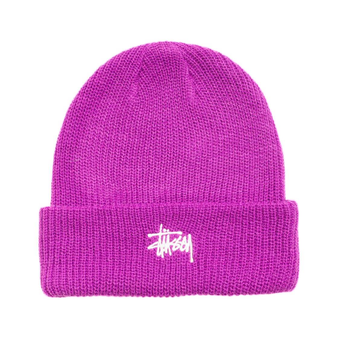 1321262 Stussy Basic Cuff Beanie Violet
