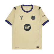Nike FC Barcelona 2025/26 Match Away Dri-Fit ADV Authentic Jersey Team Gold Persian Violet Black (Non Marking Ver.)