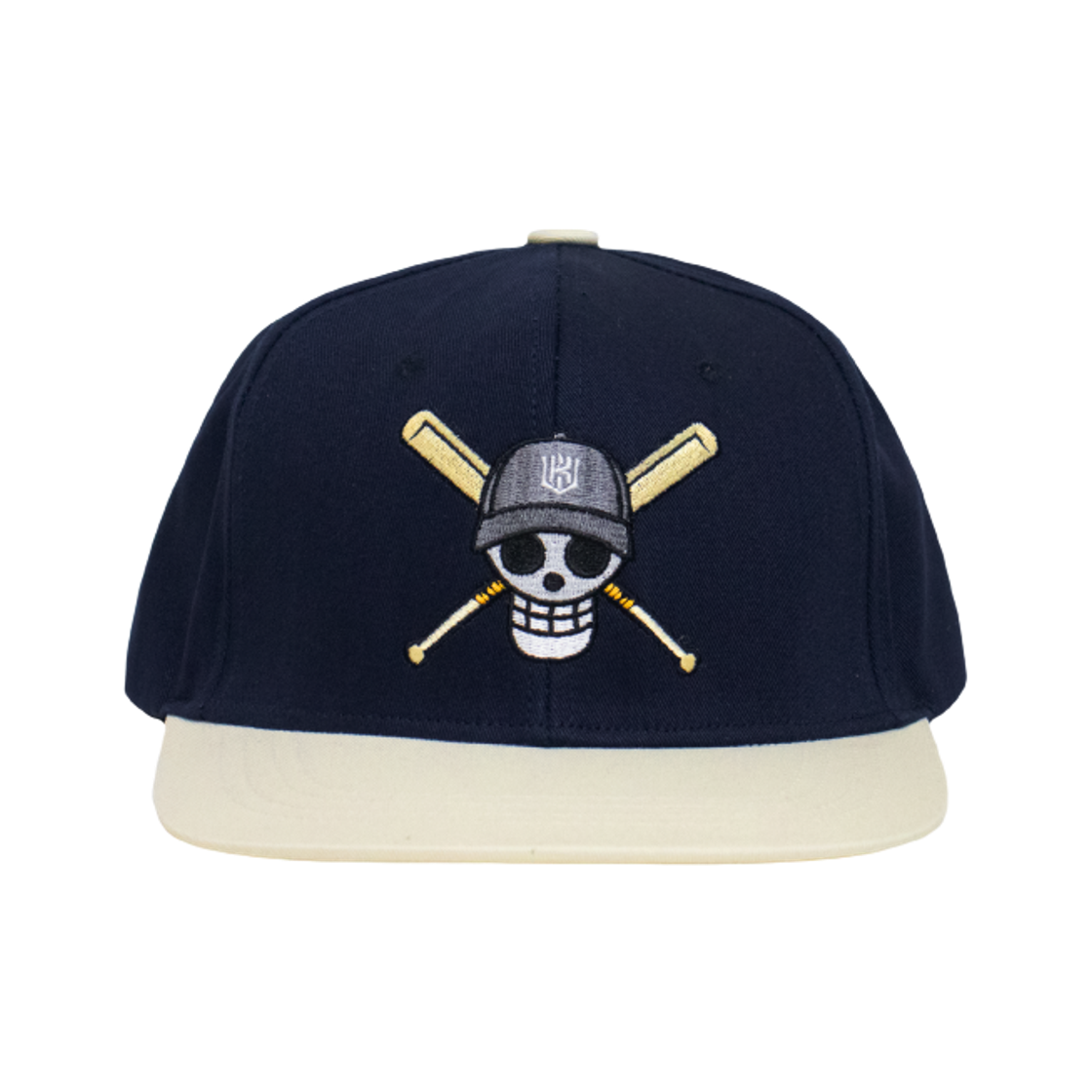 KT 위즈 x 원피스 패션 모자 네이비(KT Wiz x One Piece Fashion Cap Navy)