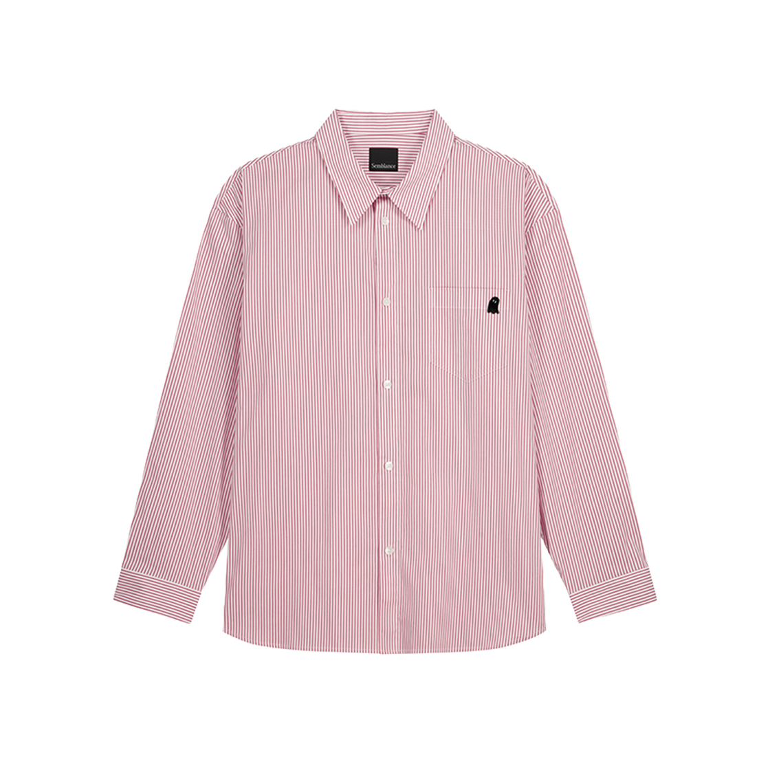 지오송지오 셈블런스 시그니처 스트라이프 셔츠 레드 ZI5SH802RE(ZIOSONGZIO SEMBLANCE Signature Stripe Shirt Red)