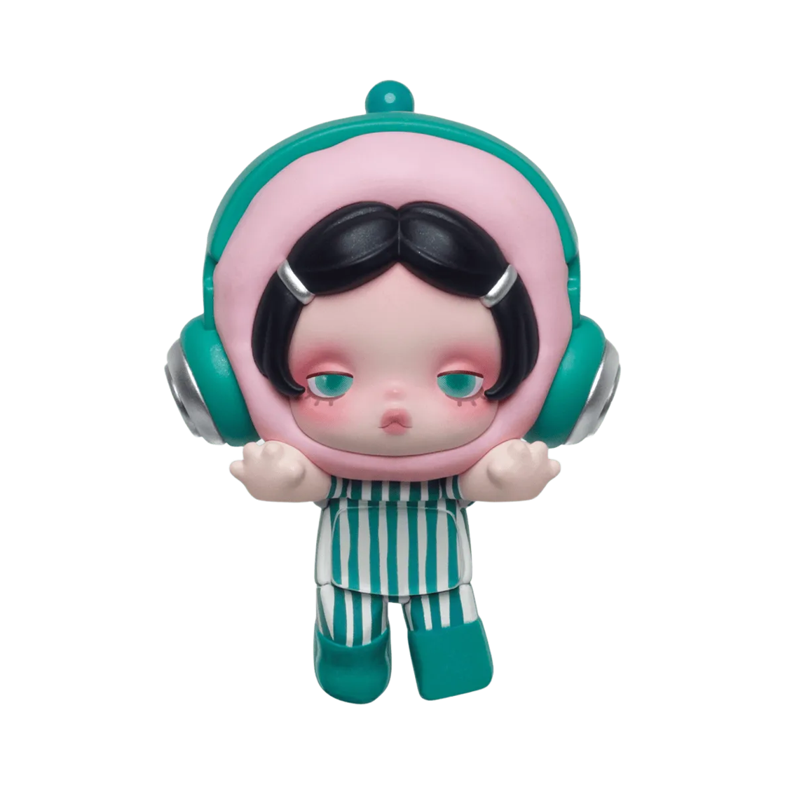 - Pop Mart Pop Attach Skullpanda Off Mode Series Mute Mode (Opened Case)