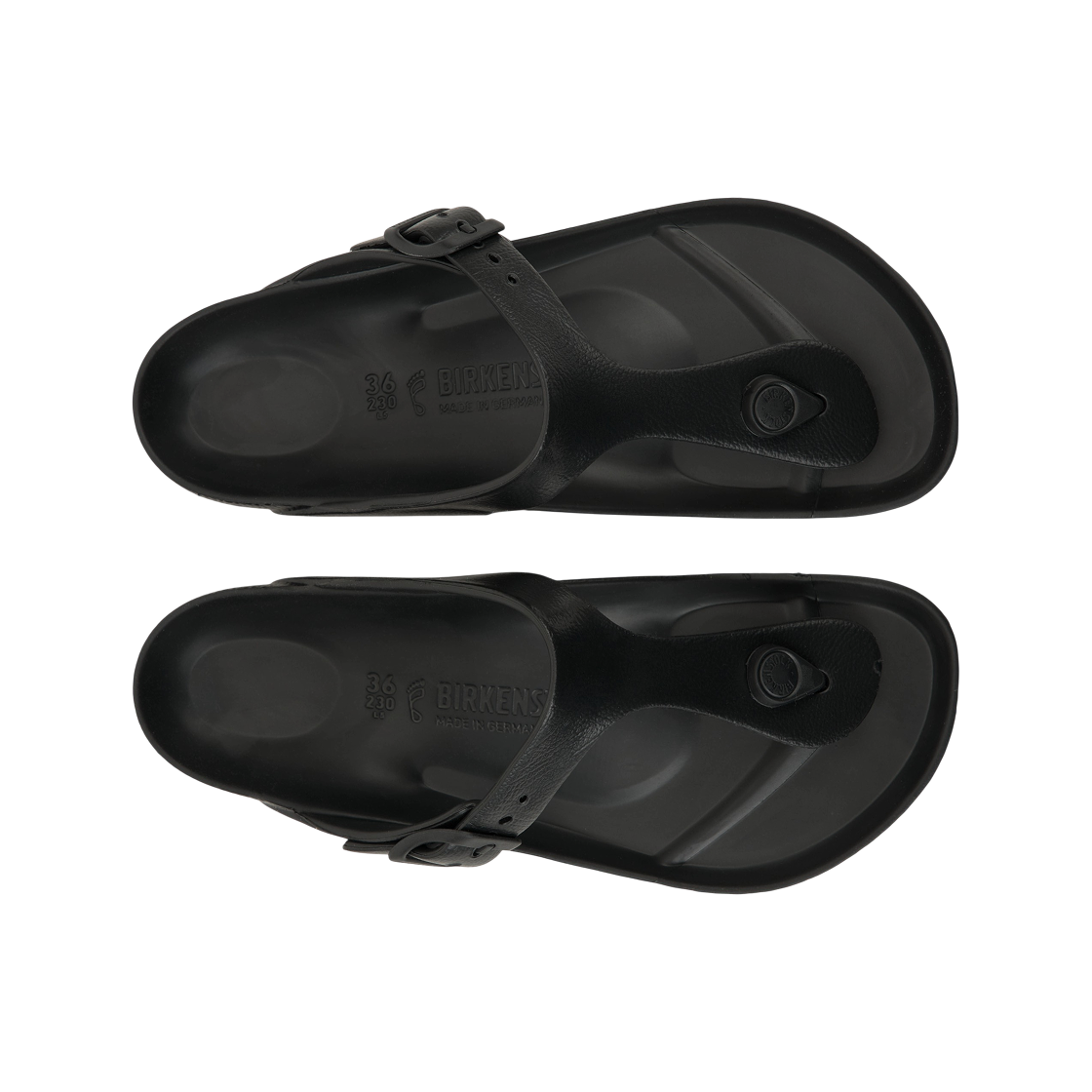 버켄스탁 지제 에센셜 에바 블랙 - 레귤러(Birkenstock Gizeh Essentials Eva Black - Regular) - 5