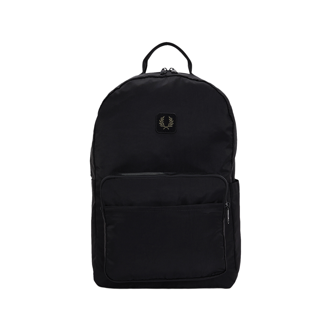 프레드페리 크링클 나일론 백팩 블랙(Fred Perry Crinkle Nylon Backpack Black) - 1