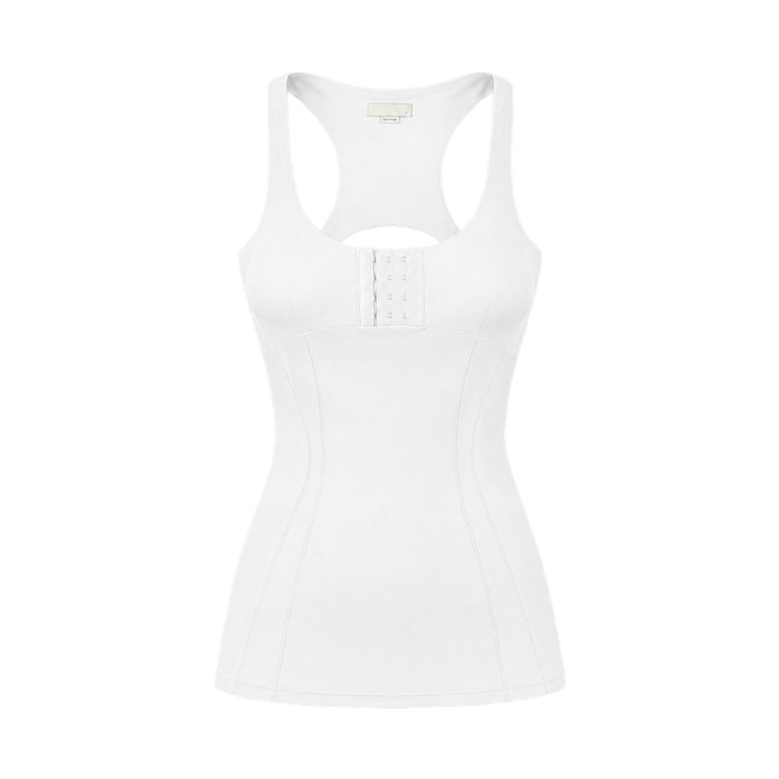 본네 코르셋 미니 드레스 화이트(Bonnae corset mini dress White)