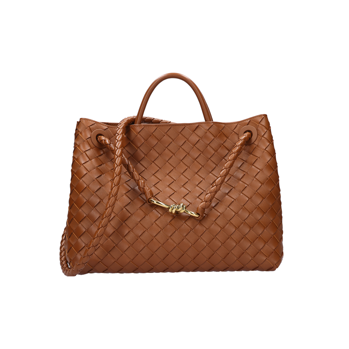 ITAAR9RFUS7V Bottega Veneta Medium Andiamo Amber