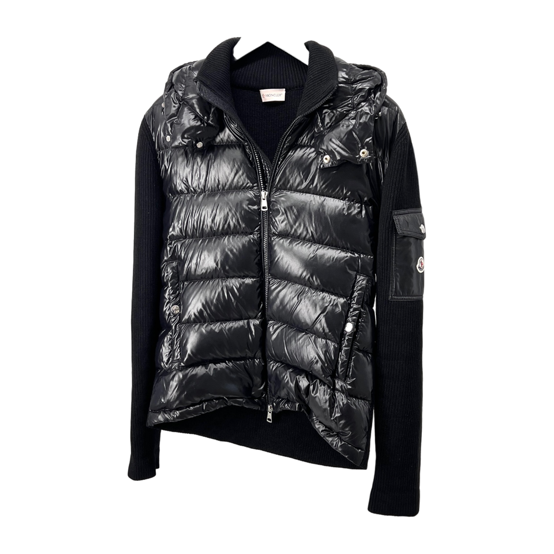 몽클레어 마그리원 트리콧 니트패딩 블랙(Moncler Magriwon Knit Padded Jacket Black)