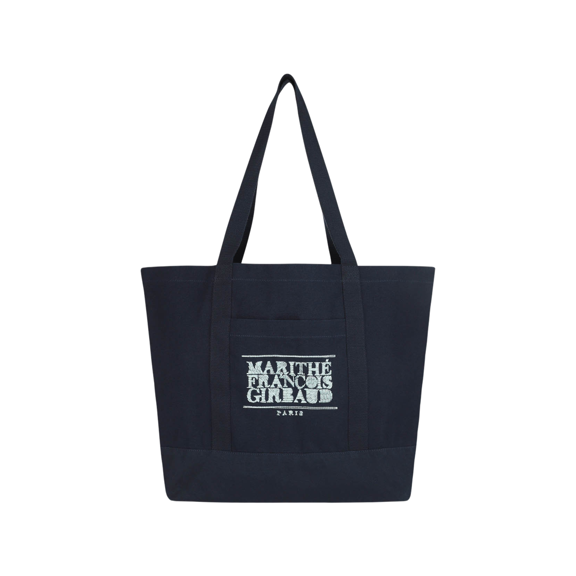 마리떼 프랑소와 저버 드로잉 클래식 로고 빅 에코백 네이비(Marithe Francois Girbaud Drawing Classic Logo Big Eco Bag Navy)