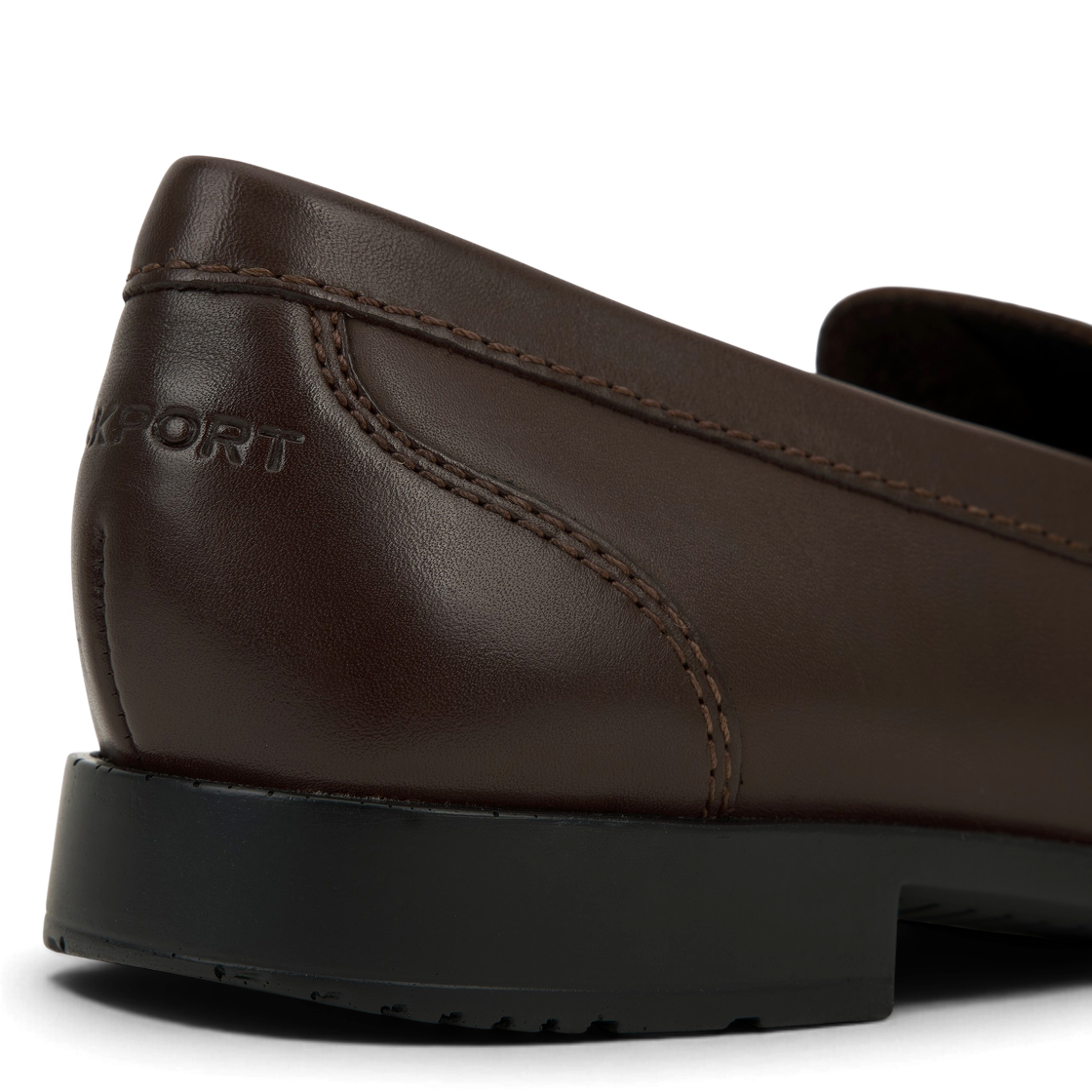 락포트 클래식 페니 로퍼 다크 브라운 - W 와이드(Rockport Classic Penny Loafer Dark Brown - W Wide) - 8