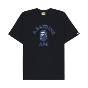 BAPE Color Camo College T-Shirt Black Navy