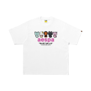 BAPE x Aespa Baby Milo Relaxed Fit T-Shirt White