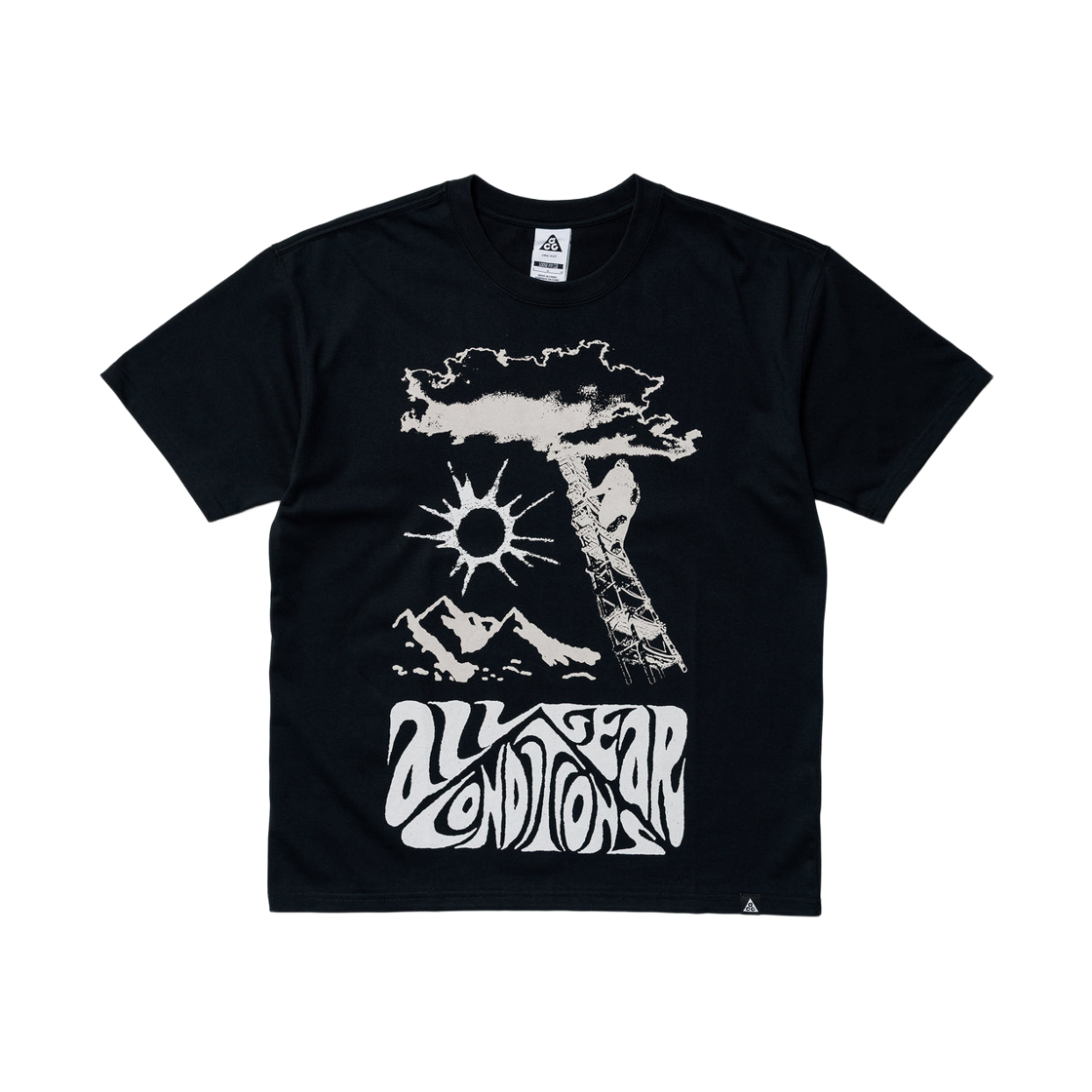 IM6176-010 Nike ACG Dri-Fit T-Shirt Black - Asia