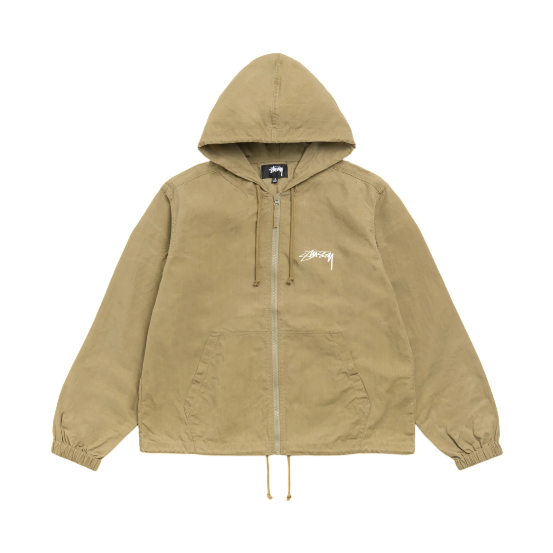 스투시 왁스드 코튼 비치 쉘 올리브(Stussy Waxed Cotton Beach Shell Olive) - 2