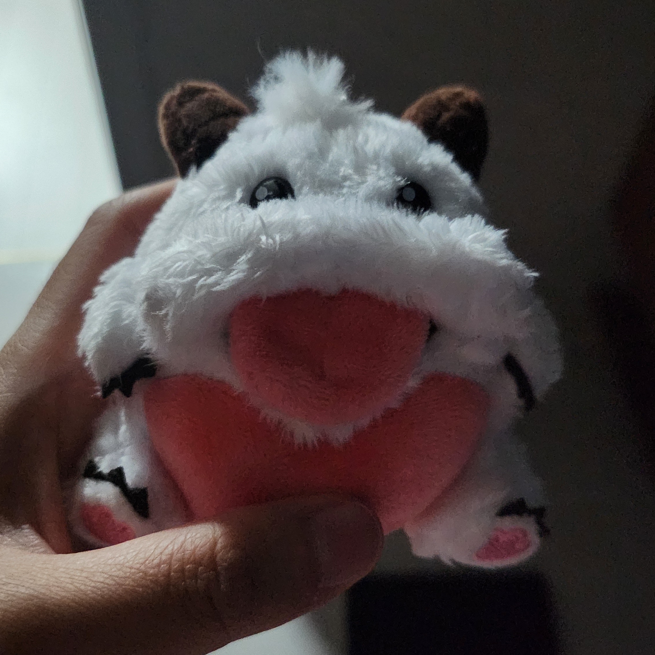 Dream C&C League Of Legends Poro Keyring 8cm 착용 스타일