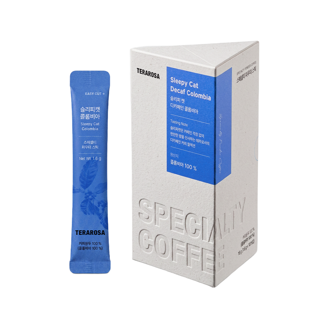 테라로사 디카페인 파우더 커피 세트 10개입(TERAROSA Decaf Powder Coffee) - 1