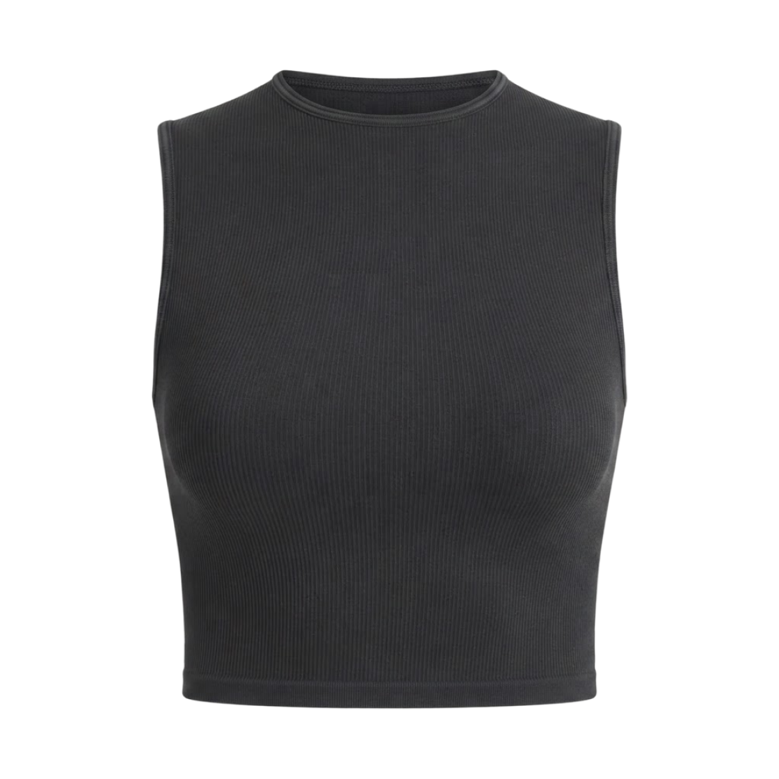 IU2219-054 (W) NikeSKIMS Ribbed Seamless Muscle Tank Obsidian Armor