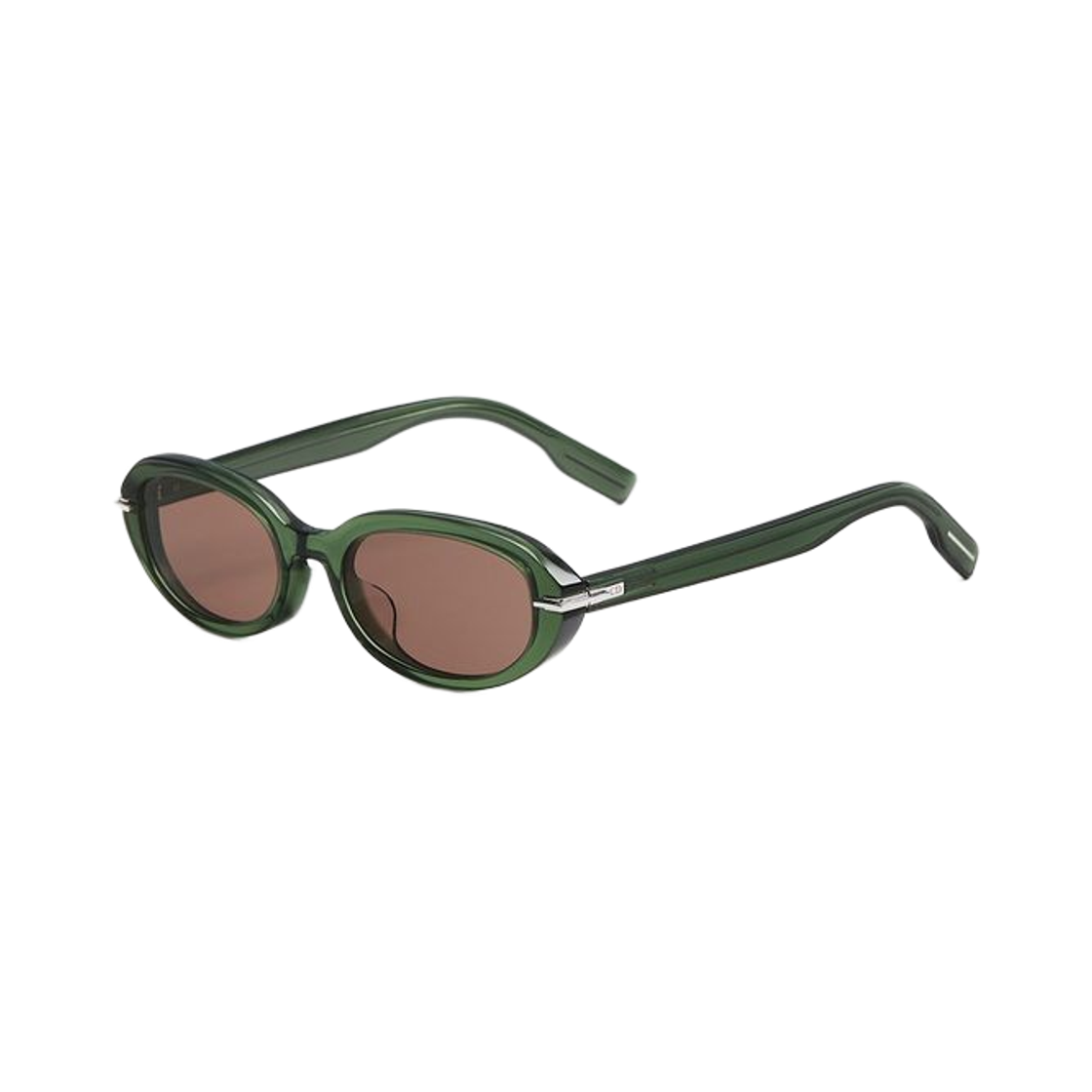 SUITR9FXR-55F0 Dior Diorblacksuit R9F Sunglasses Oval Transparent Green