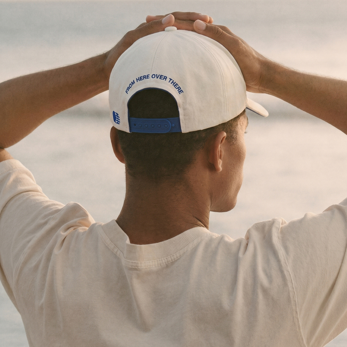 트래픽하모니 TH 사인 로고 로프 딥핏 볼캡 아이보리(Traffic Harmony TH Sign Logo Rope Deep Fit Ball Cap Ivory) - 4