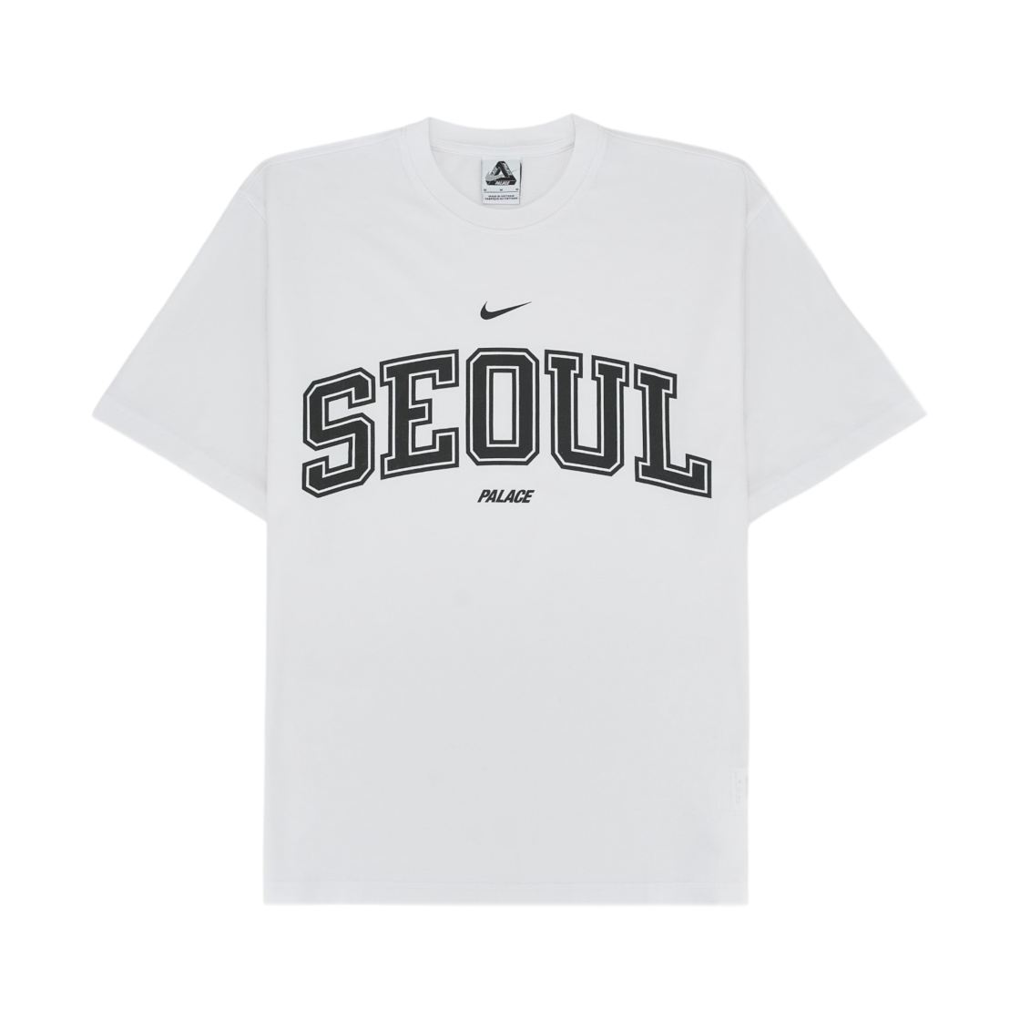 팔라스 x 나이키 샵 티셔츠 서울 화이트 - 26SS(Palace x Nike Shop T-Shirt Seoul White - 26SS)