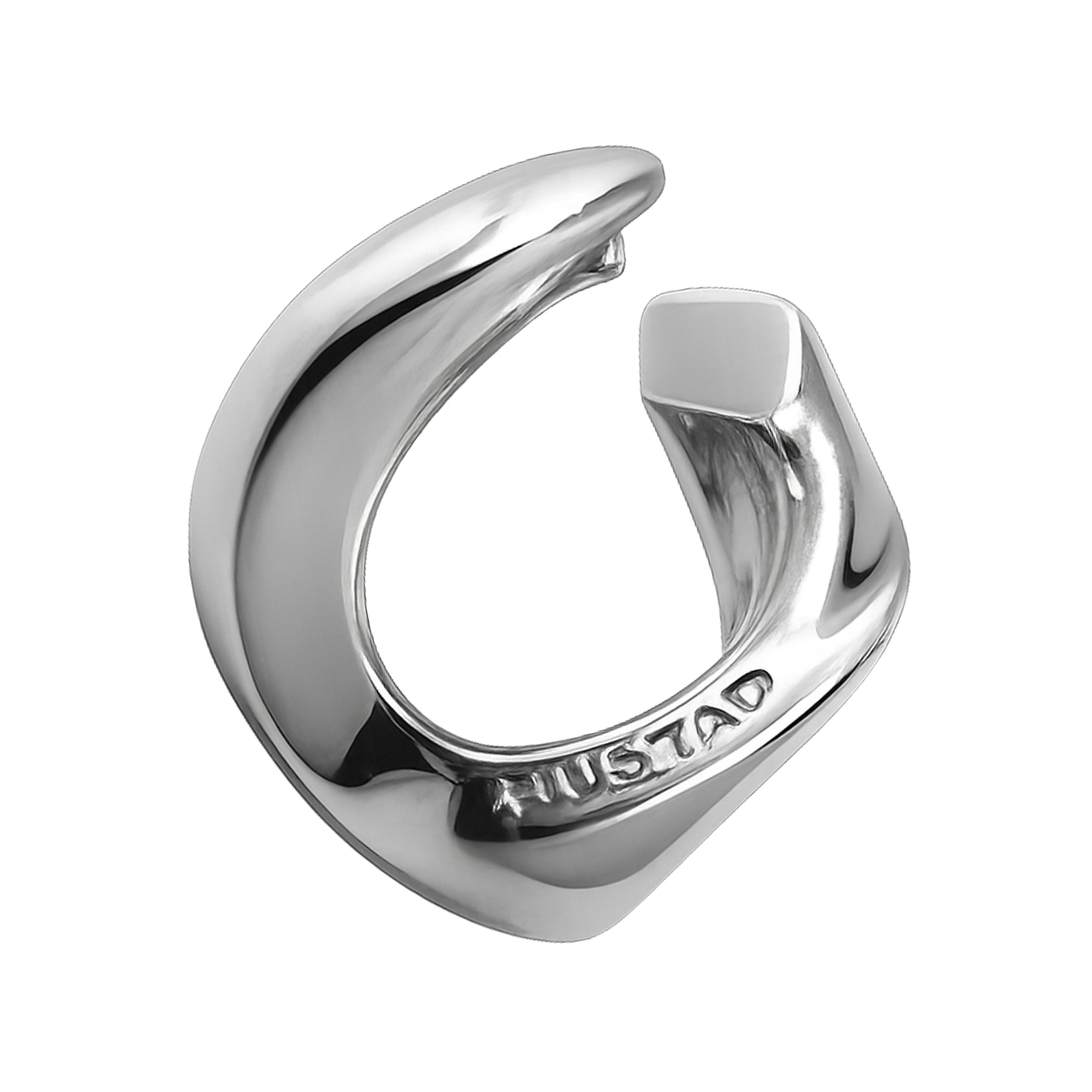 휴스타드 257 하트 실버 이어커프_ 925 스털링 실버(HUSTAD 257 Heart Silver Eearcuff_ 925 Sterling silver) - 1