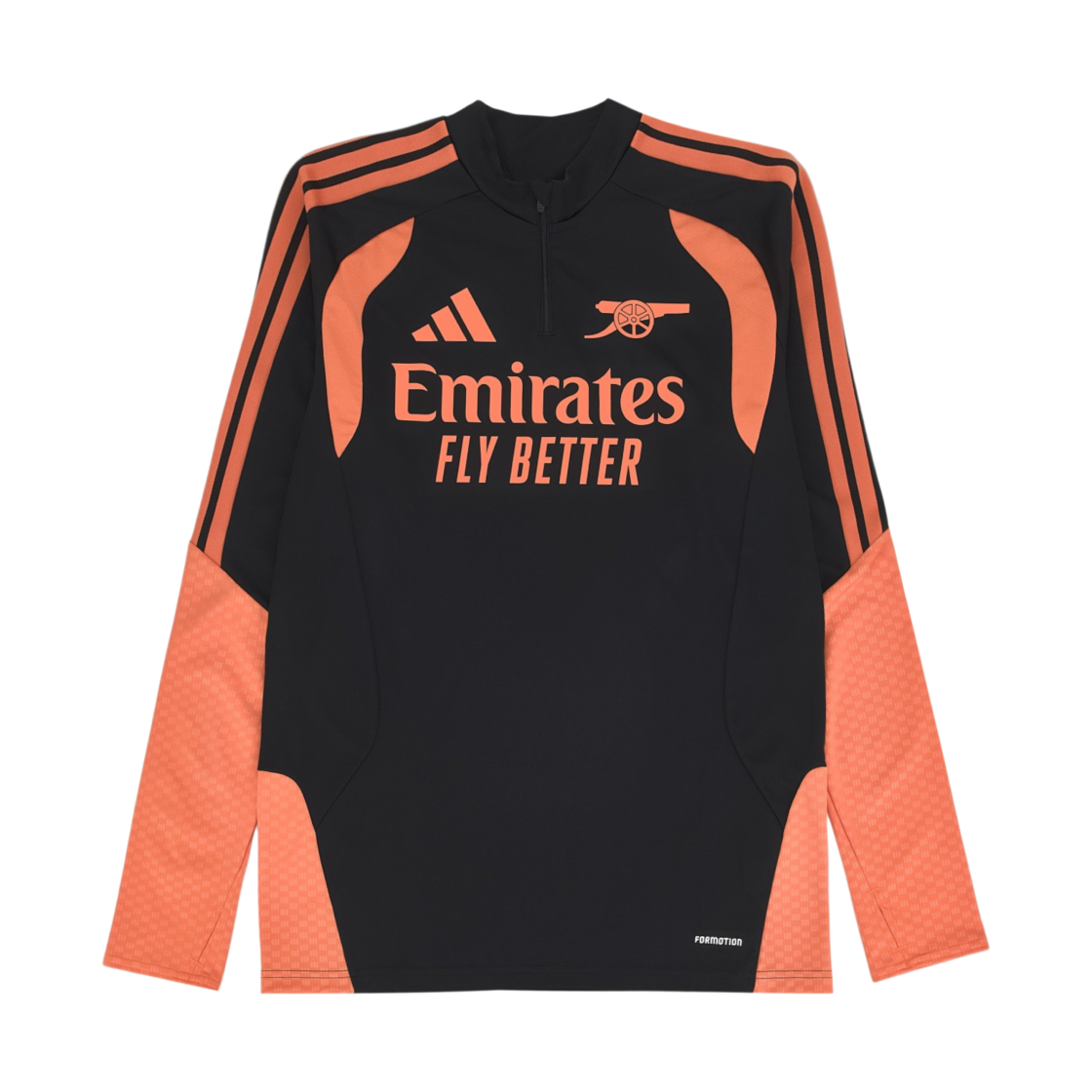 KC2417 Adidas Arsenal FC 26/27 Tiro Training Top Black - KR Sizing (Non Marking Ver.)
