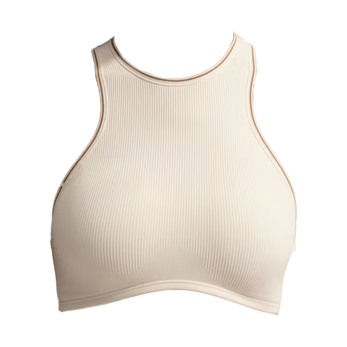 IR4991-109 (W) NikeSKIMS Ribbed Seamless Racerback Bra Ivory Resin Ivory