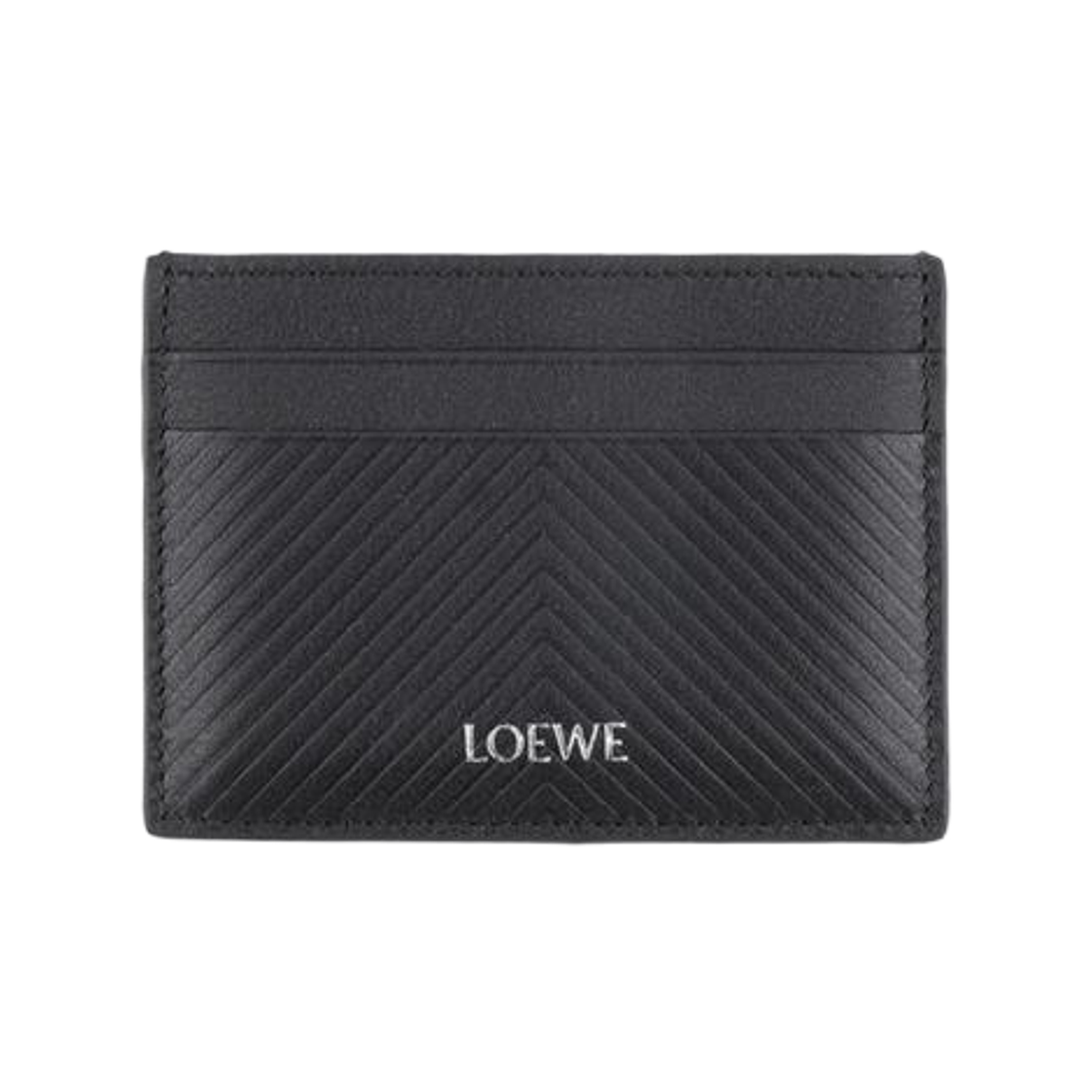 C779322X01 1100 [20% 쿠폰] Loewe Plain Card Holder in Textured Classic Calfskin Black