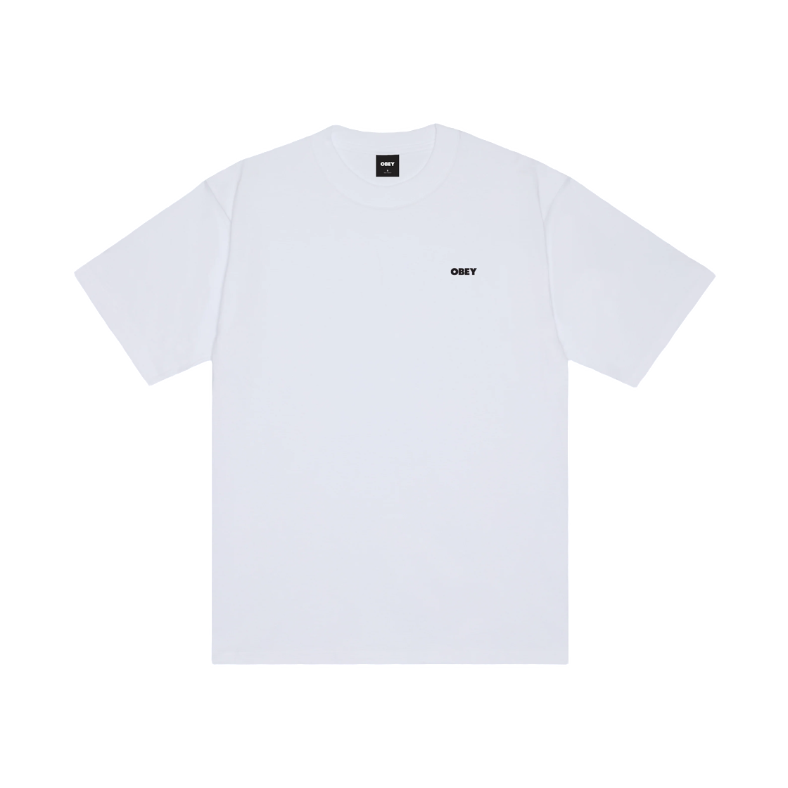오베이 쿼터 아이 아이콘 헤비웨이트 티셔츠 화이트(Obey Quarter Eye Icon Heavyweight T-Shirt White) - 2