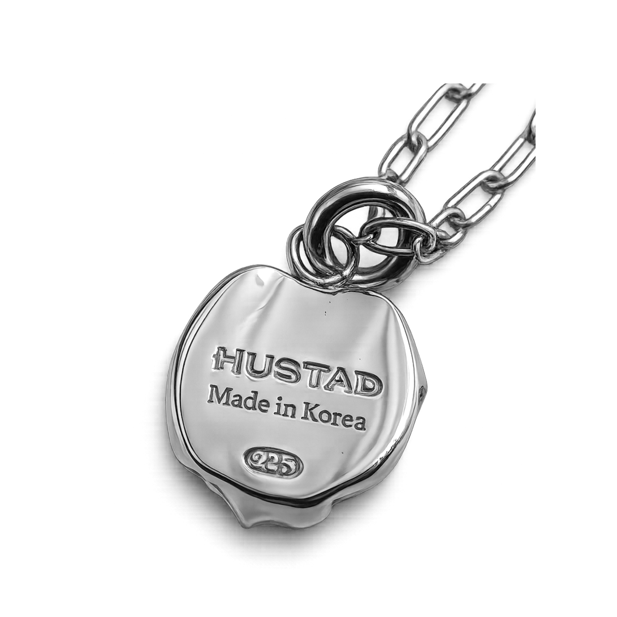 휴스타드 263 스템프 웨이브 실버 네크리스_ 925 스털링 실버(HUSTAD 263 Stamp Wave Silver Necklace_ 925 Sterling silver) - 3