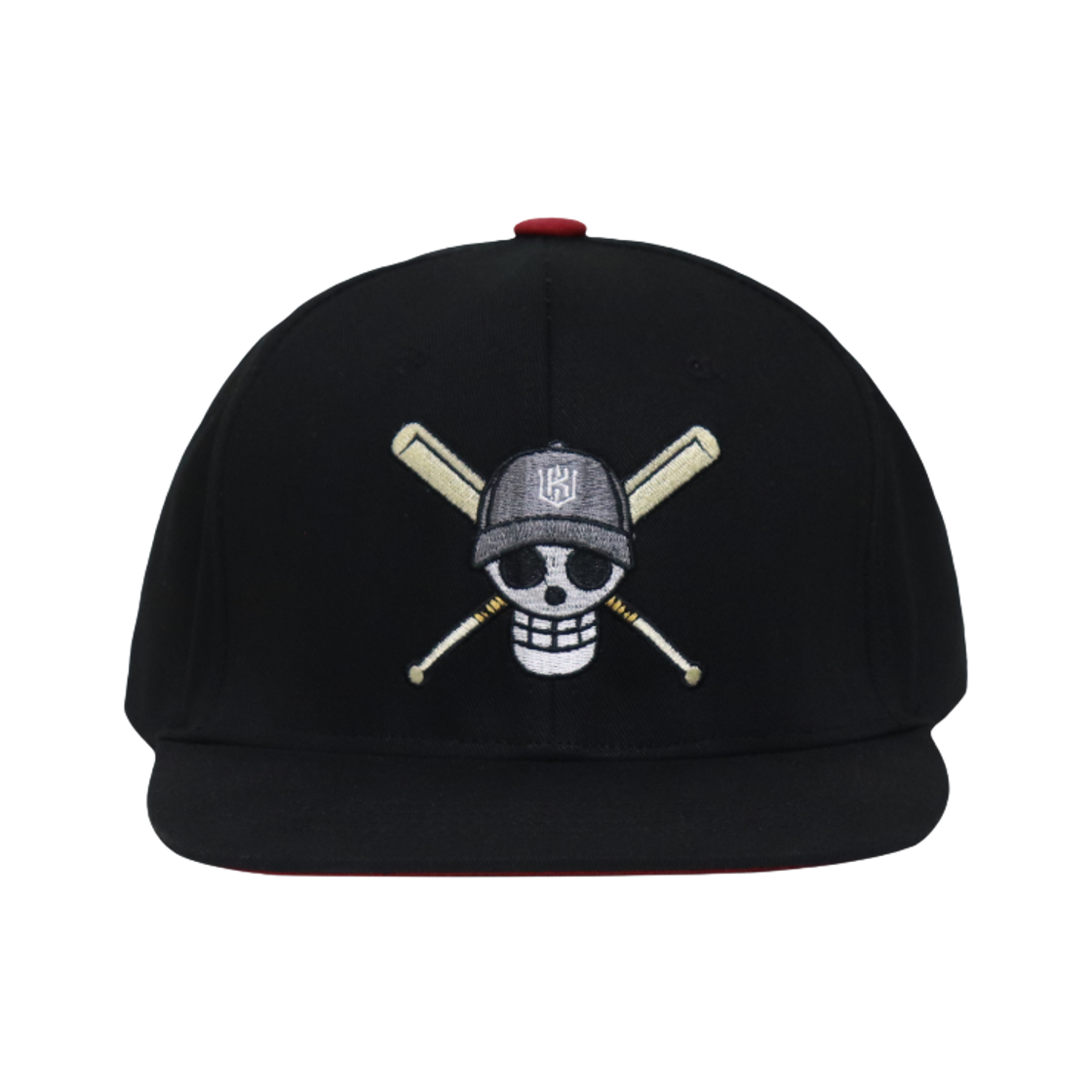 KT 위즈 x 원피스 패션 모자 블랙(KT Wiz x One Piece Fashion Cap Black)