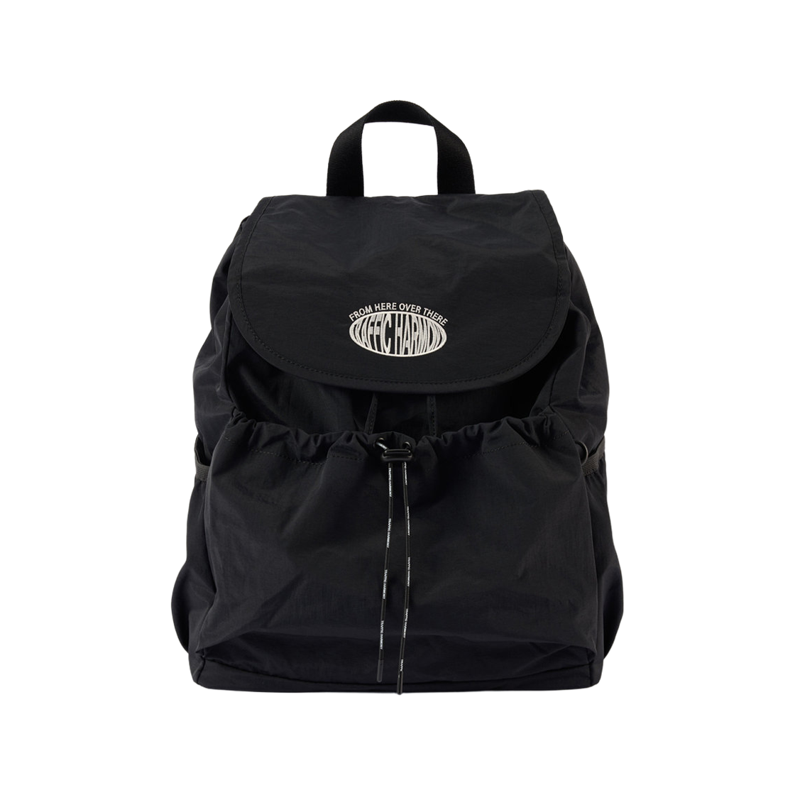 THWFB00261BKS Traffic Harmony Flap Backpack Black