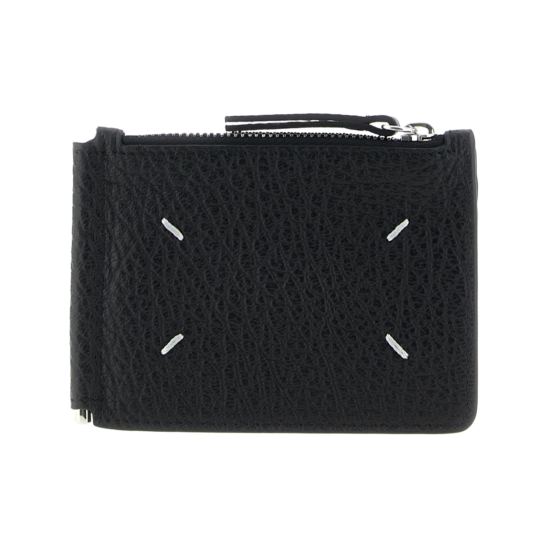 SA1UI0050P4455T8013 Maison Margiela Leather Wallet Black