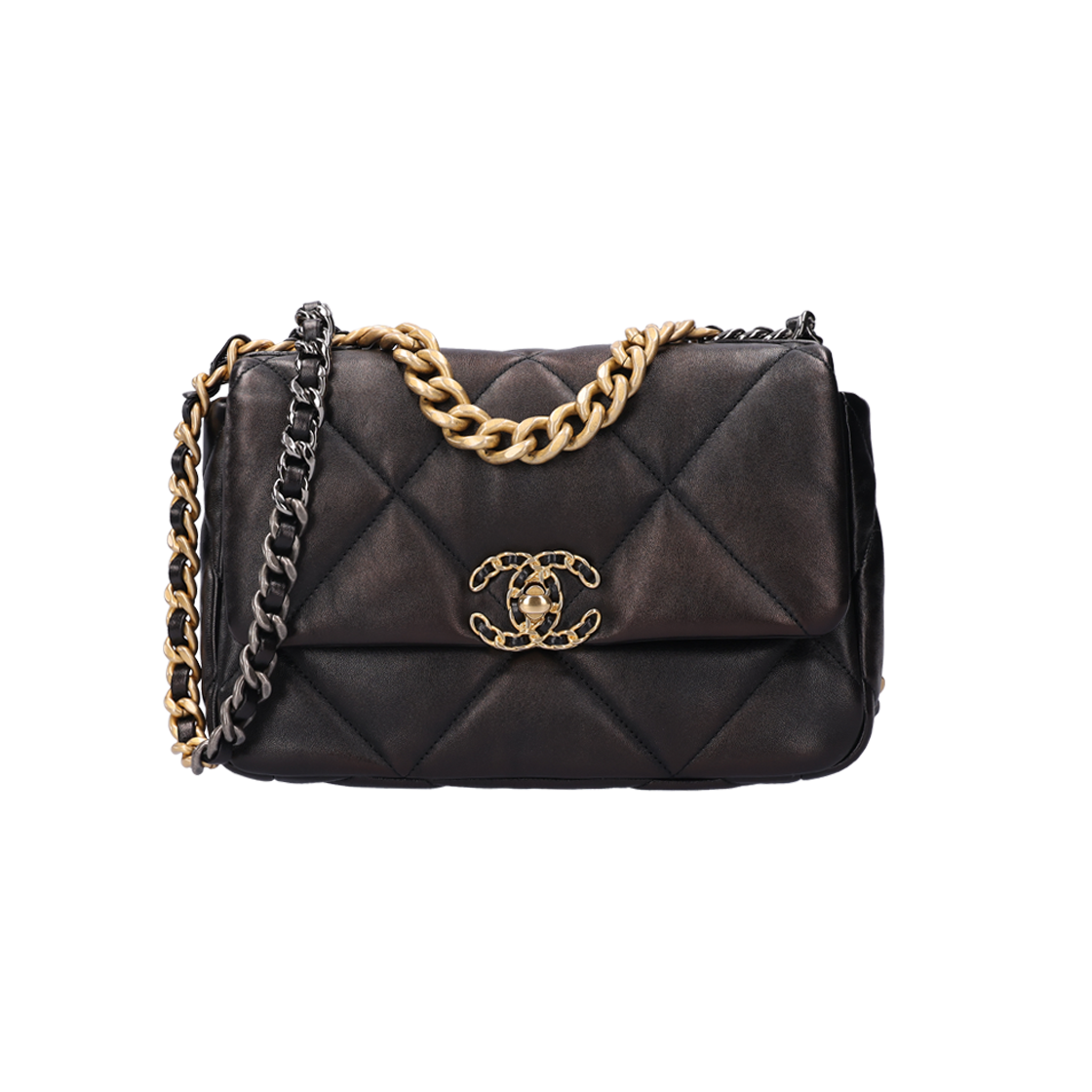 ITKPEC4DBW3R Chanel AS1160 Medium Lambskin Handbag in Black