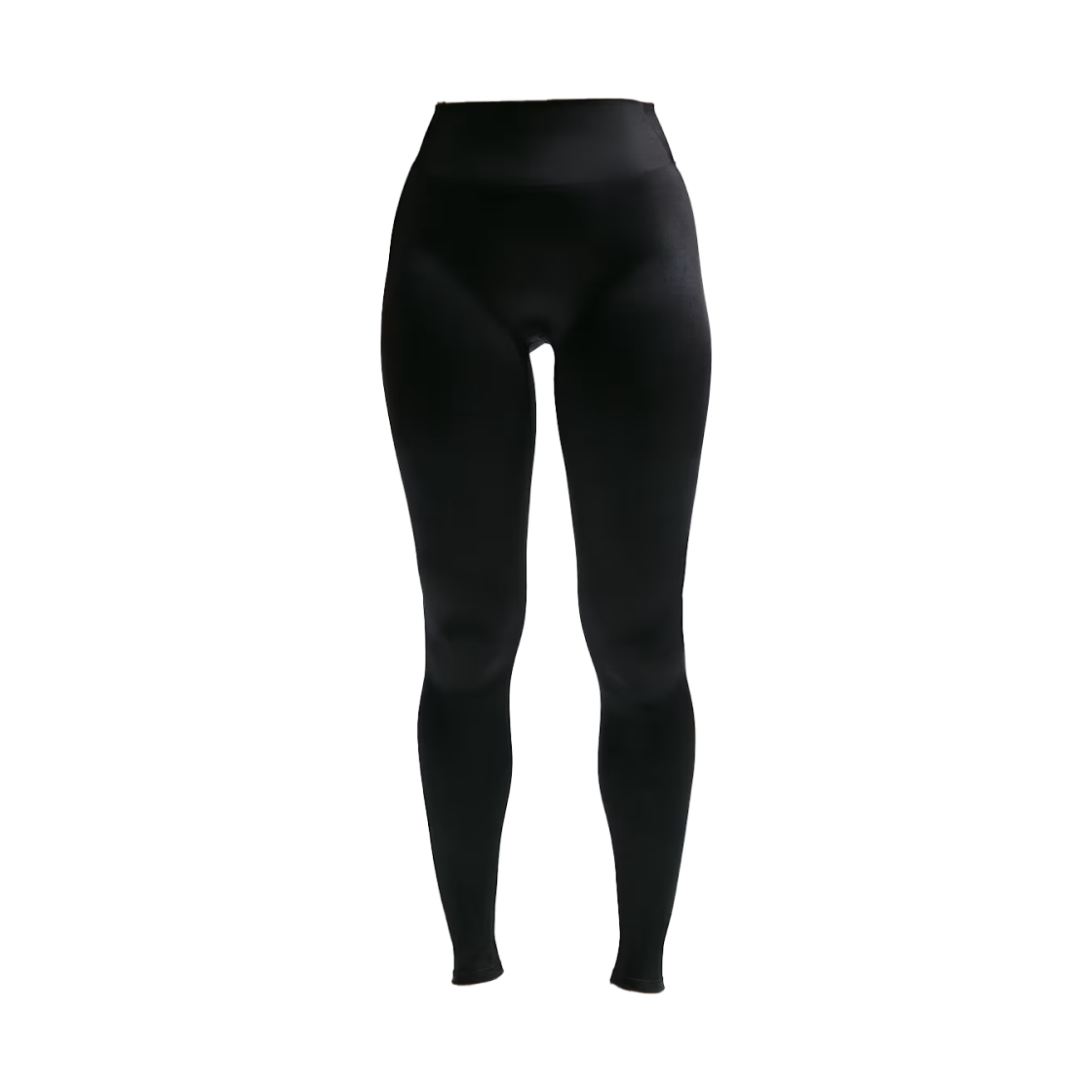 IR8690-054 (W) NikeSKIMS Satin Shine High Waisted Bonded 29-Inch Leggings Obsidian