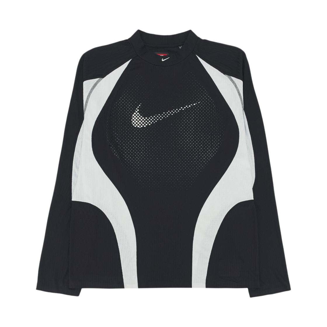 나이키 테크 드라이 핏 ADV 저지 블랙 오프 화이트 - 아시아(Nike Tech Dri-Fit ADV Jersey Black Off White - Asia)