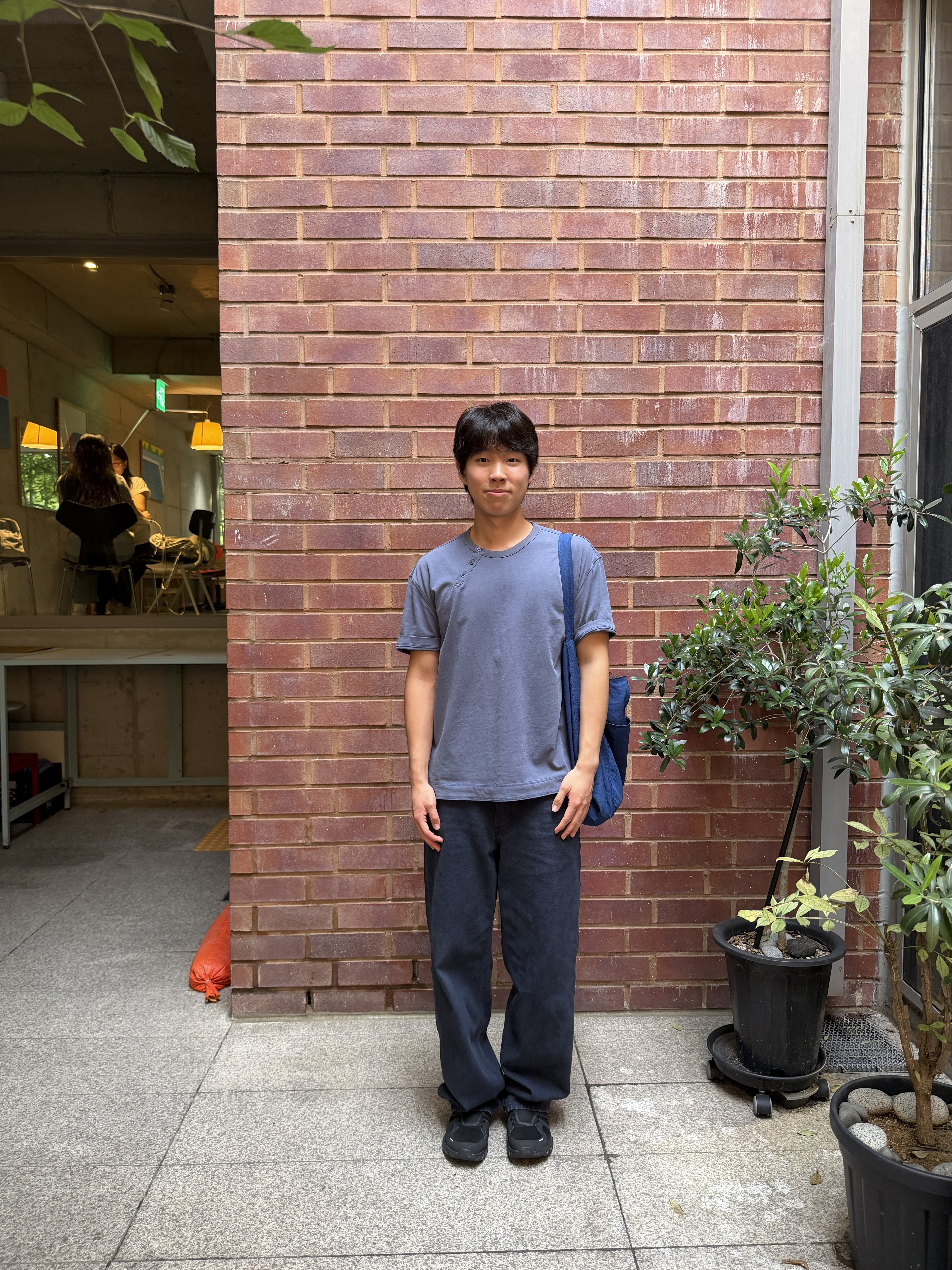 On Running Cloud 6 Black 착용 스타일 - 3