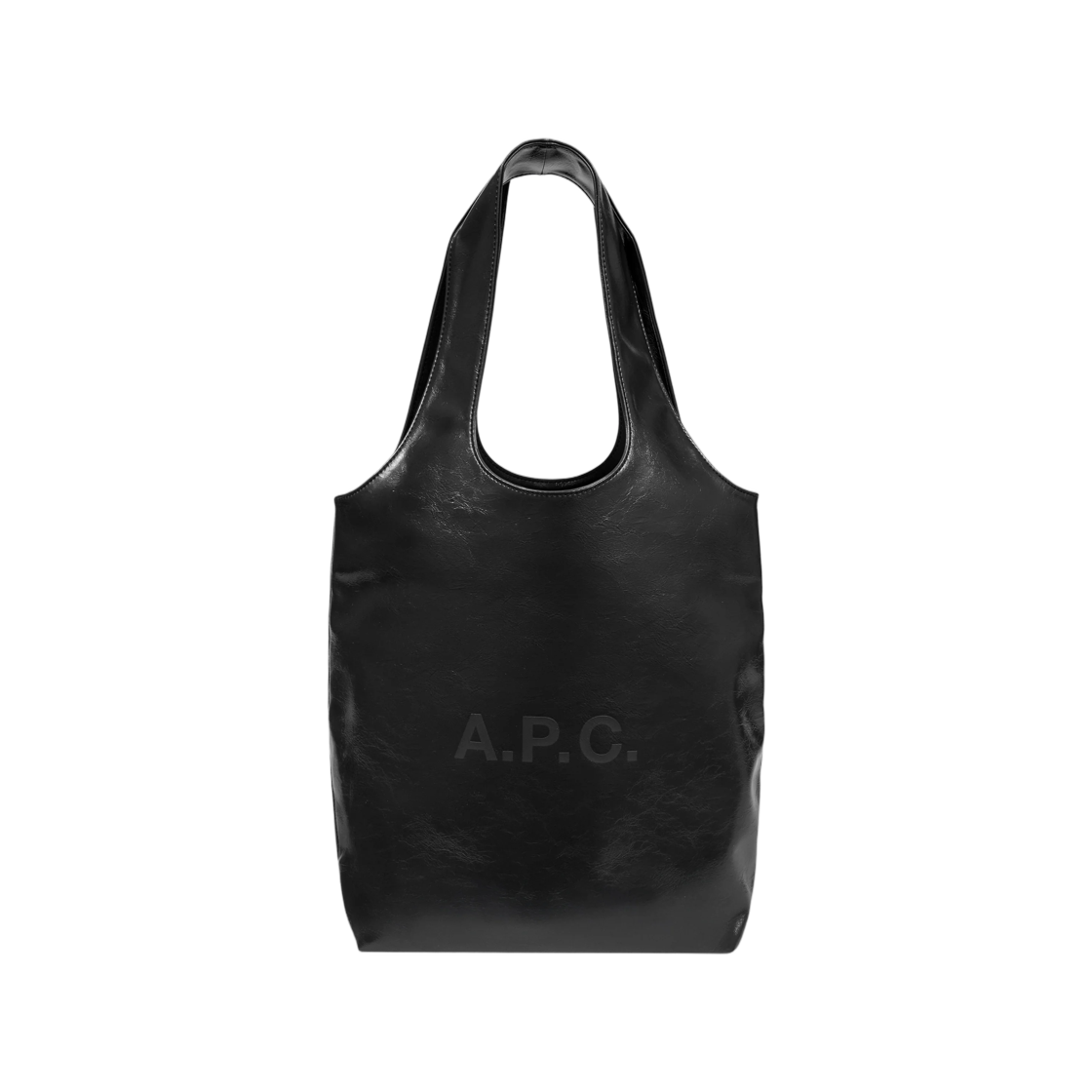 PUABR-M61861-LZZ A.P.C. Ninon Small Tote Bag Noir