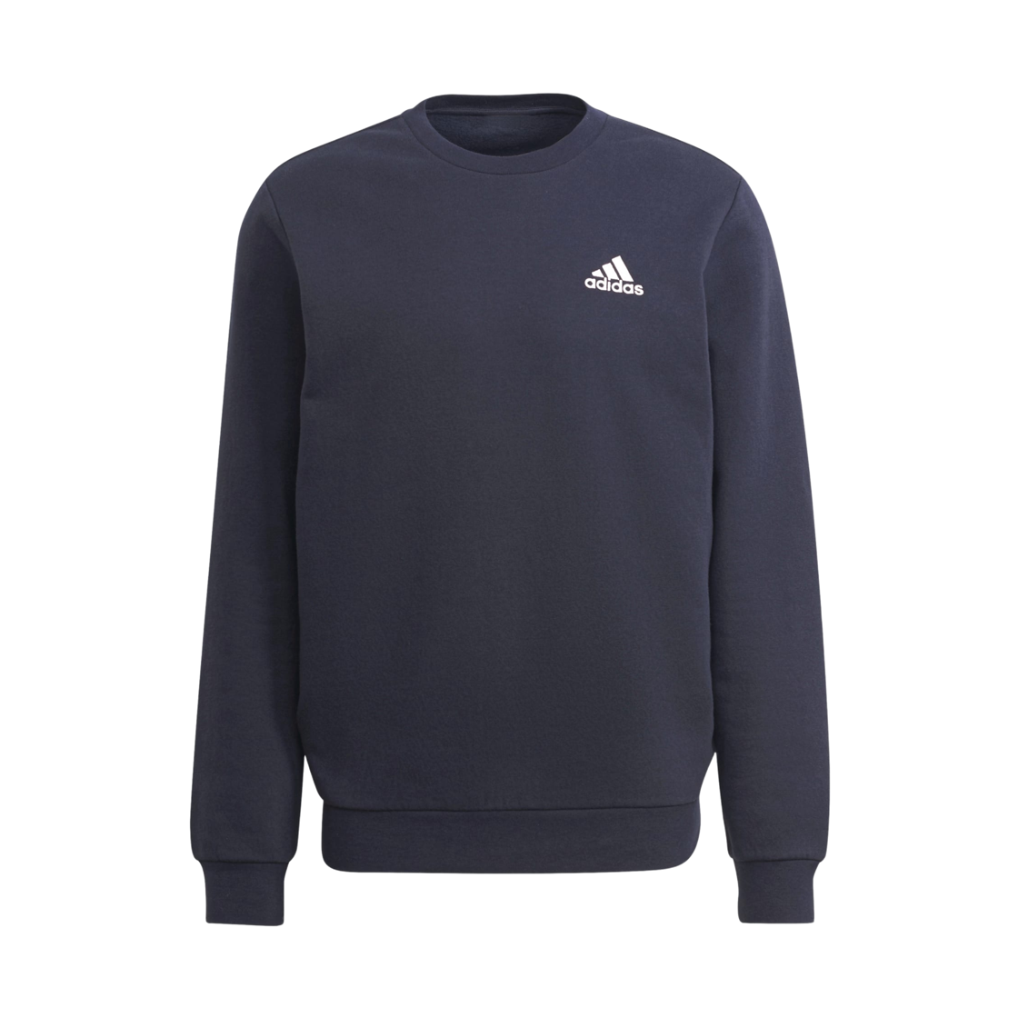H42002 Adidas Essentials Fleece Sweatshirt Legend Ink White - KR Sizing