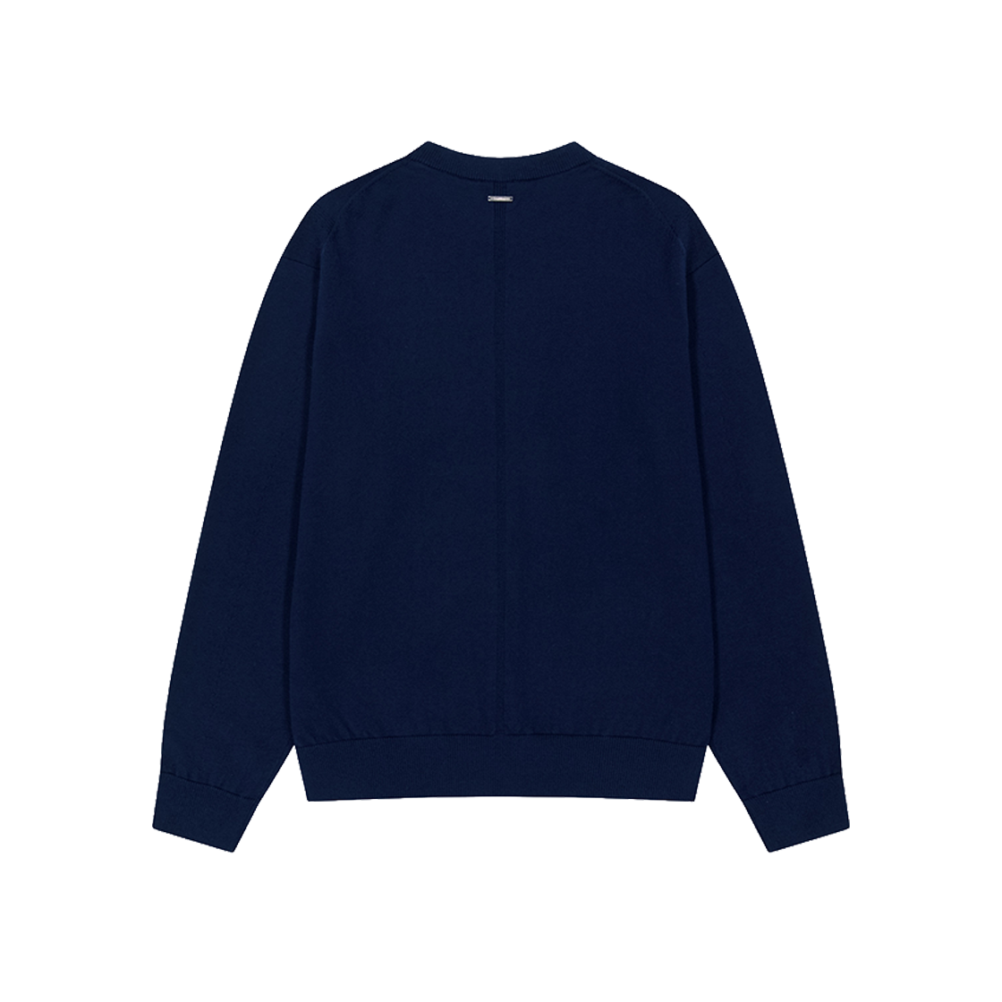 지오송지오 셈블런스 카라리스 가디건 네이비 ZI5KT807NY(ZIOSONGZIO SEMBLANCE Collarless Cardigan Navy) - 2